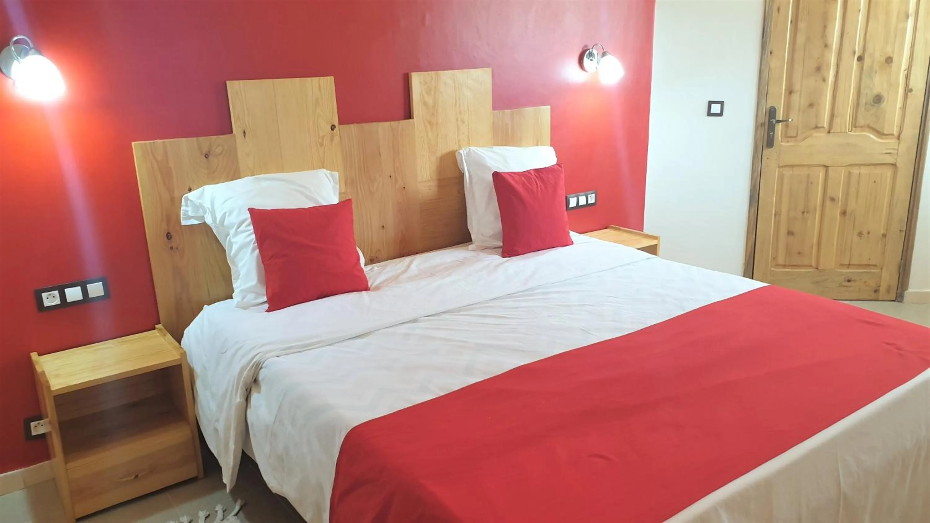 Bed in Diamarek Hotel Sur La Plage