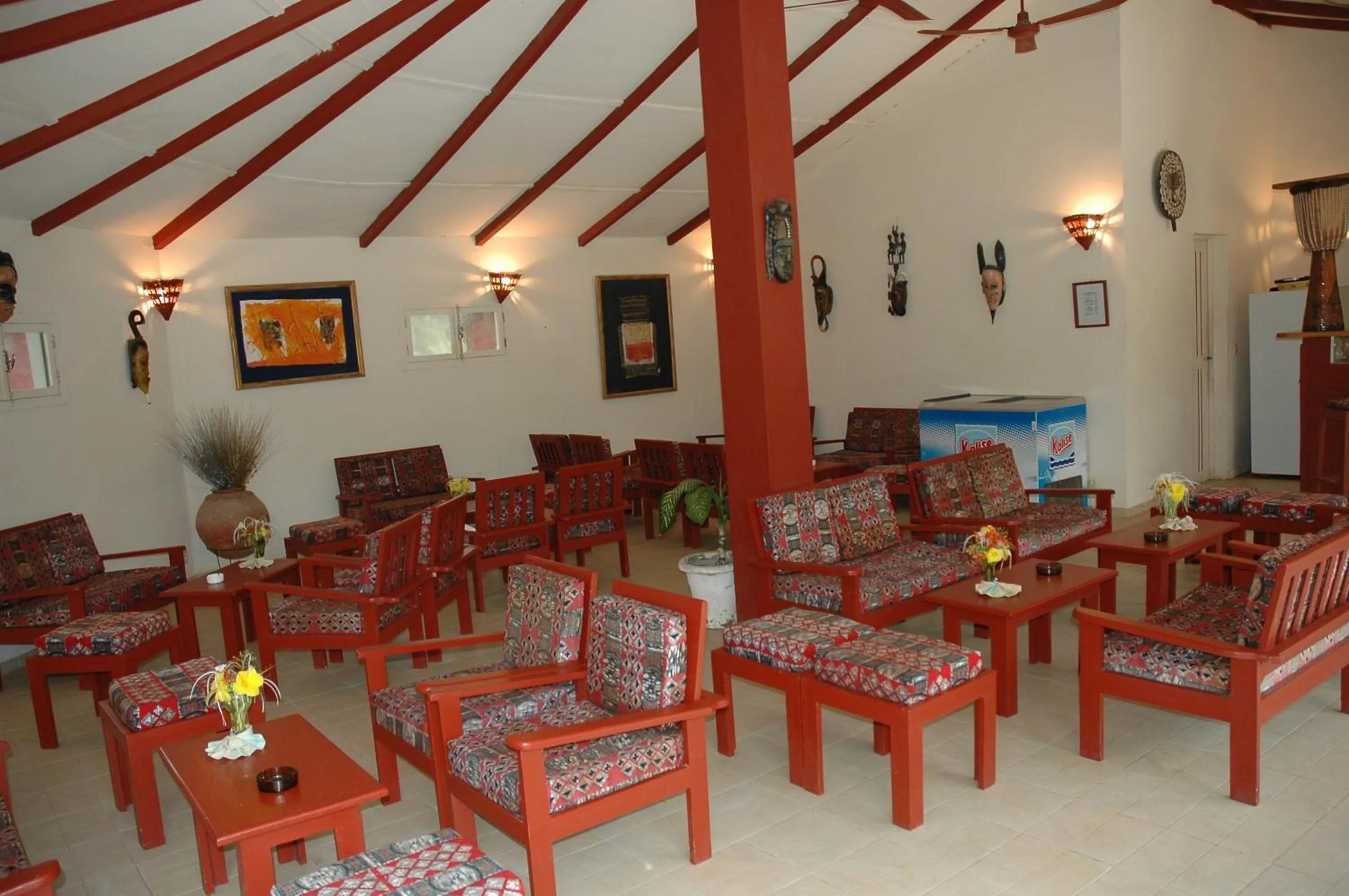 Lounge or bar in Diamarek Hotel Sur La Plage