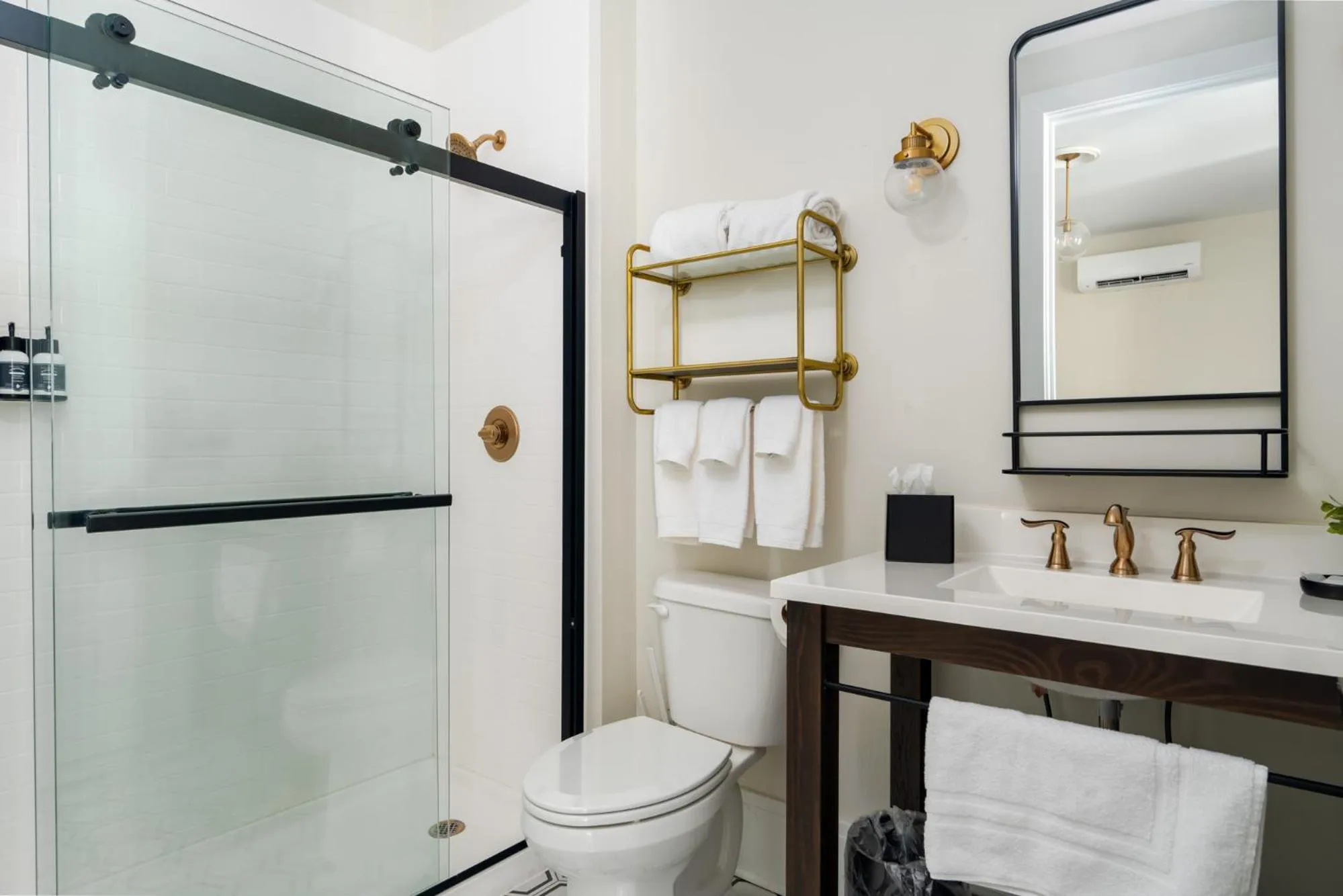 Bathroom in Hancock House