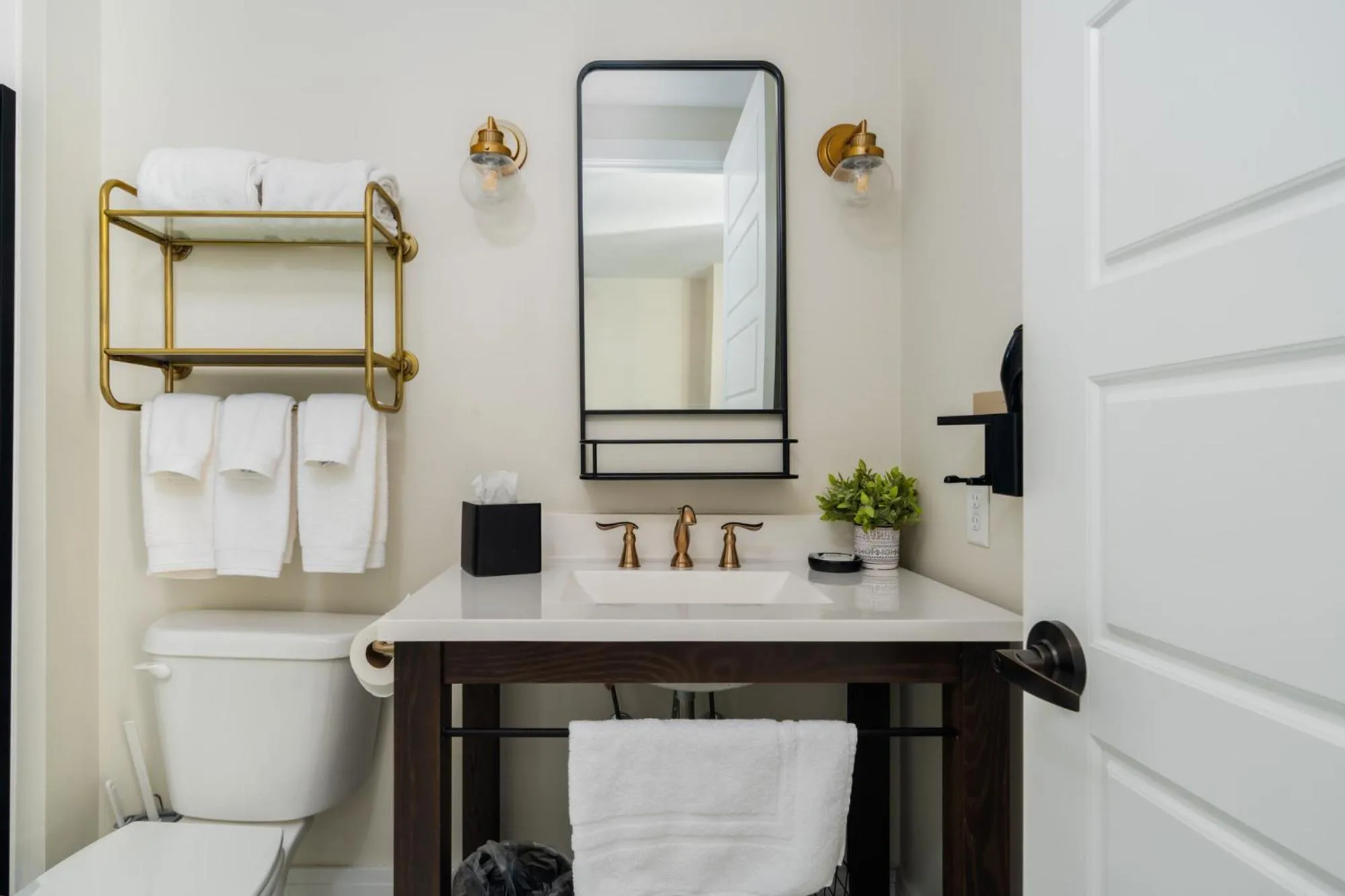 Bathroom in Hancock House