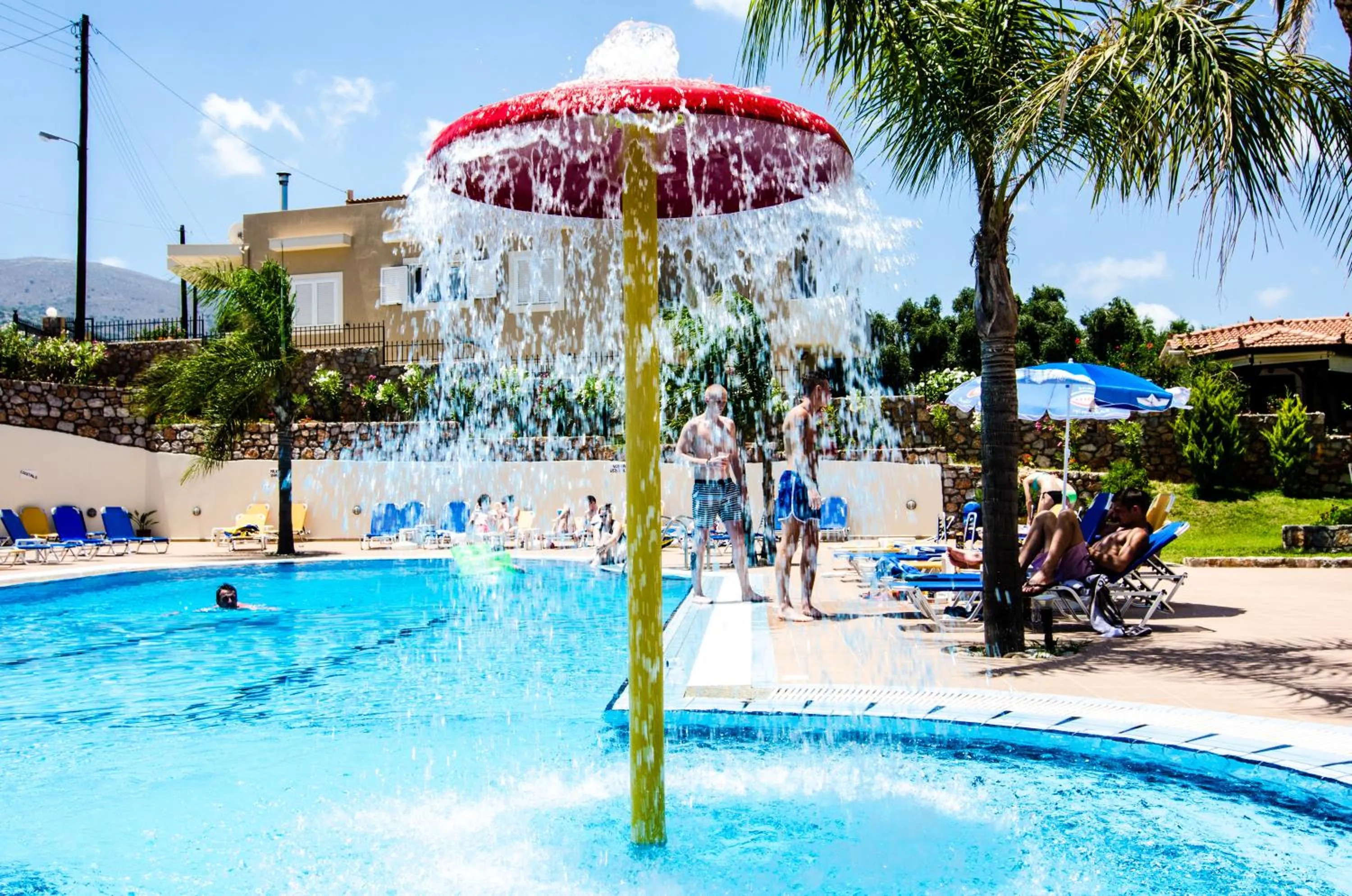 Swimming pool in Real Palace