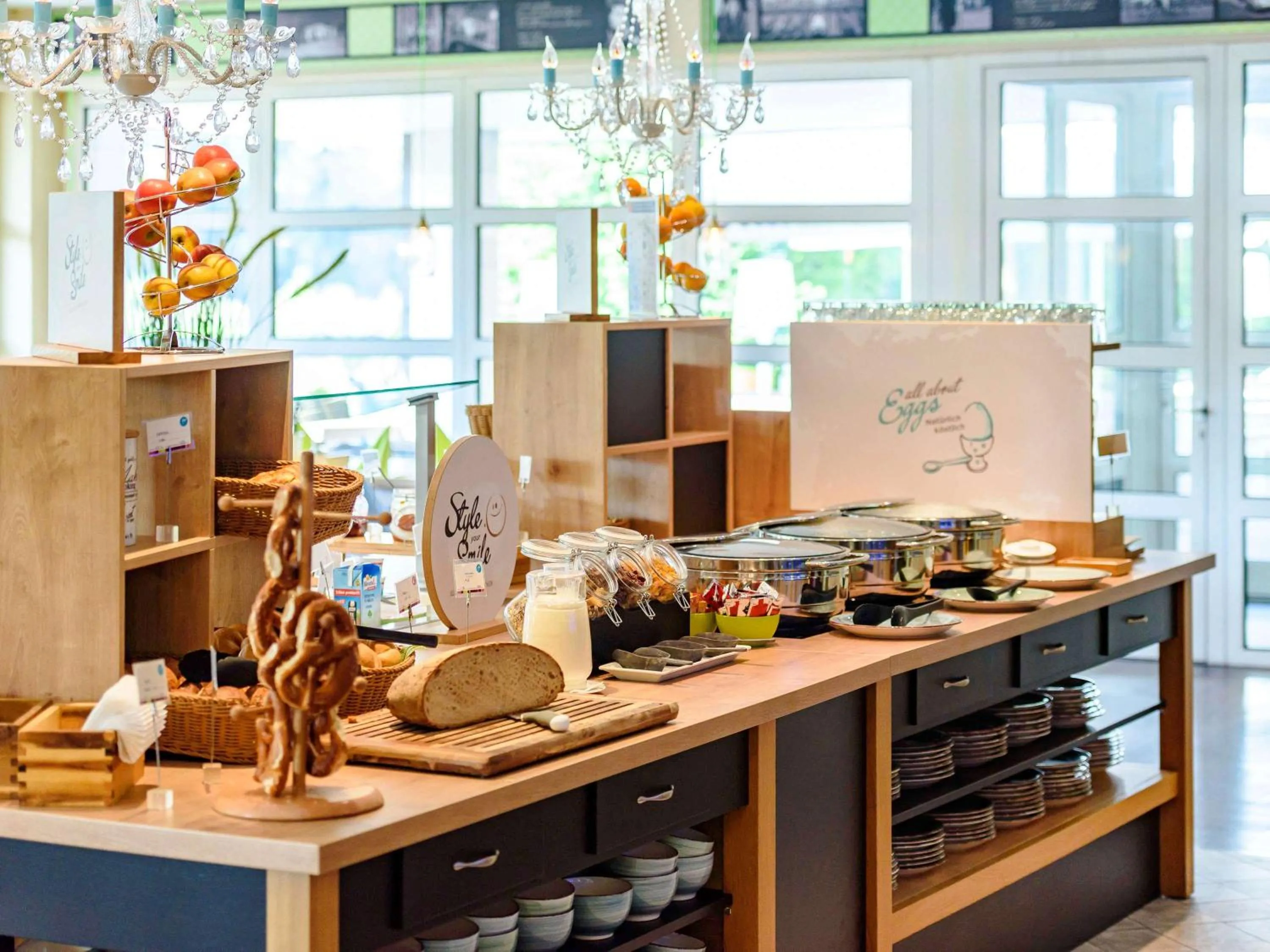 Restaurant/places to eat in Ibis Styles Regensburg