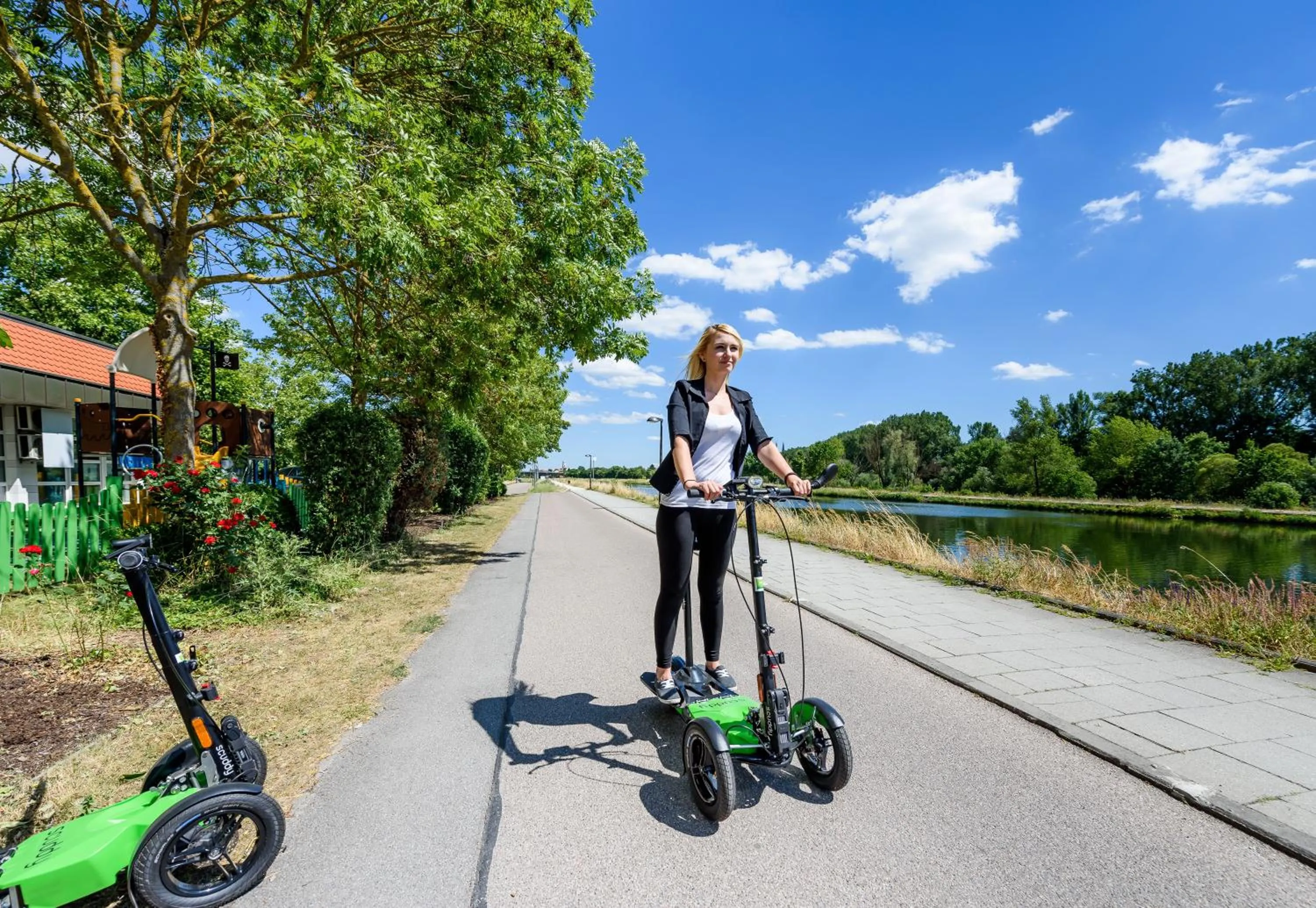 Cycling in Ibis Styles Regensburg