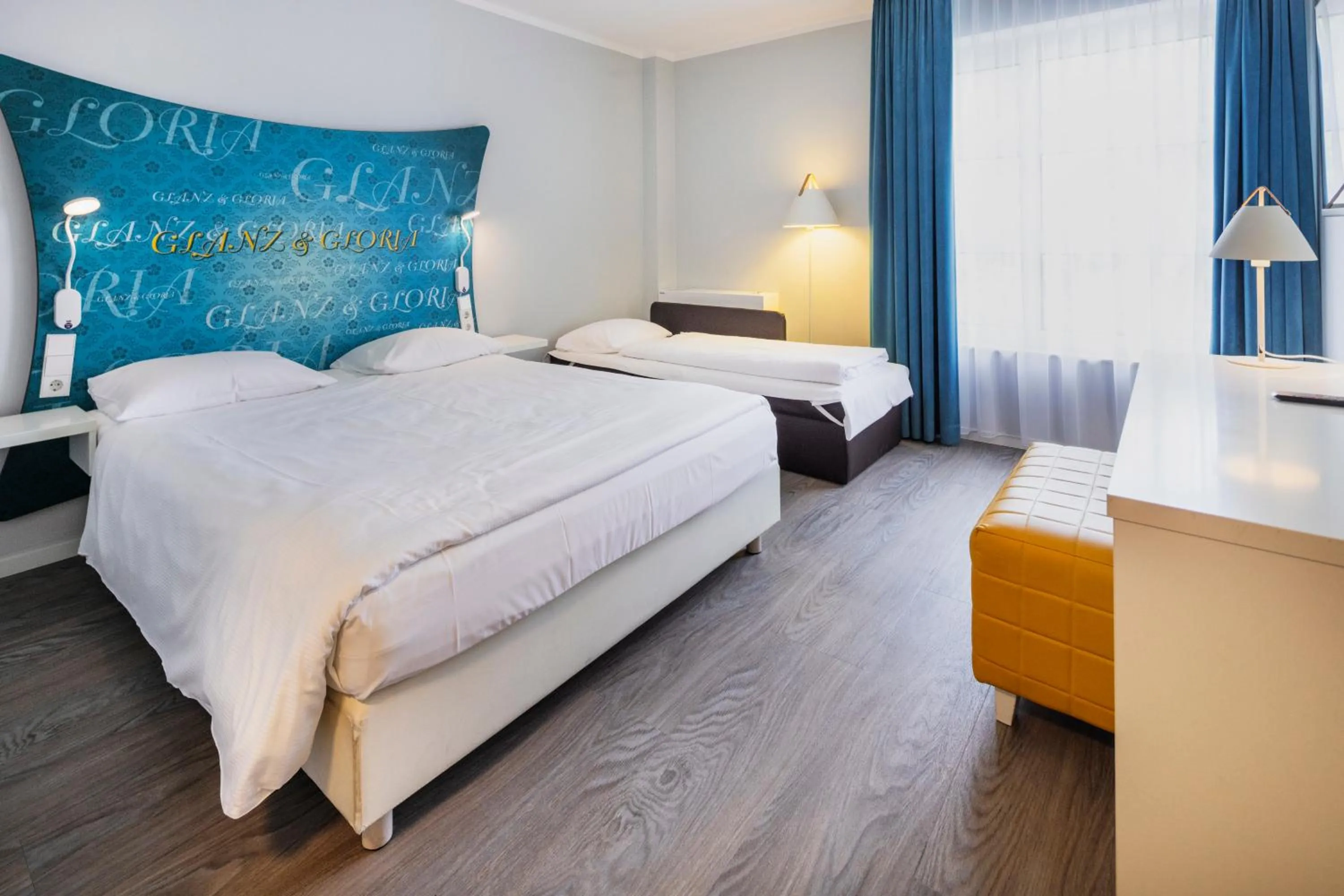 Bed in Ibis Styles Regensburg