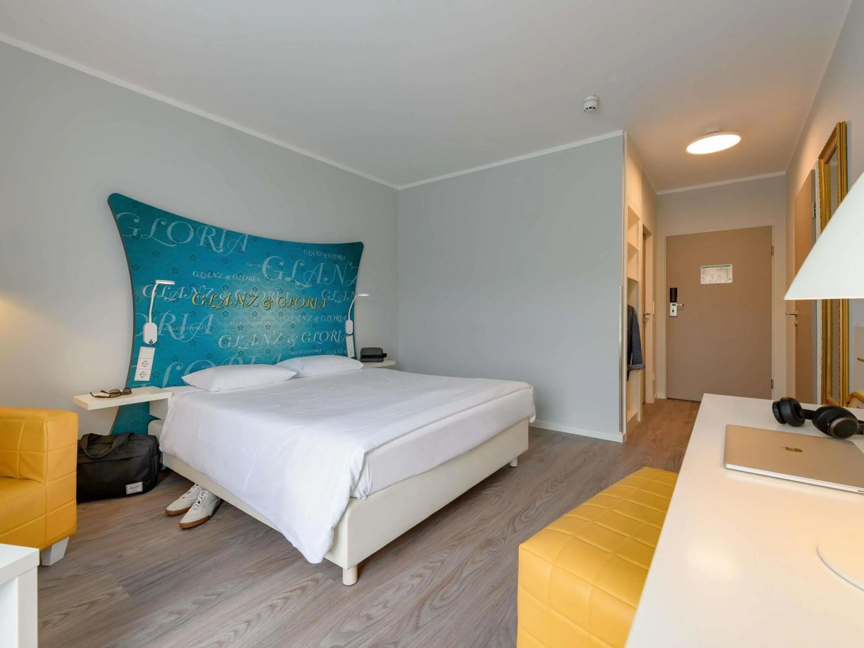 Bedroom, Bed in Ibis Styles Regensburg