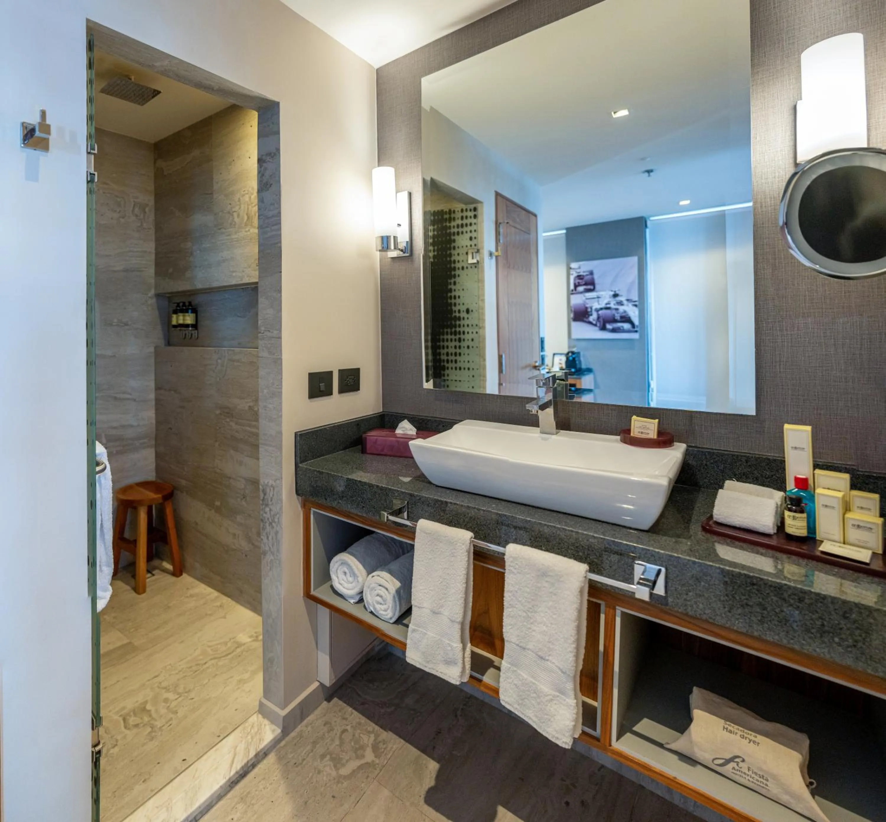 Shower in Fiesta Americana Viaducto Aeropuerto