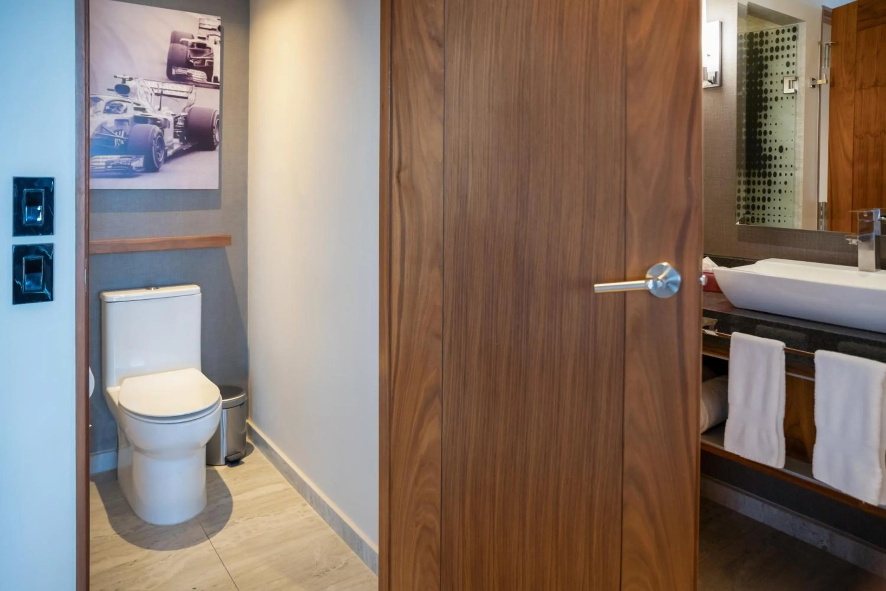 Toilet in Fiesta Americana Viaducto Aeropuerto