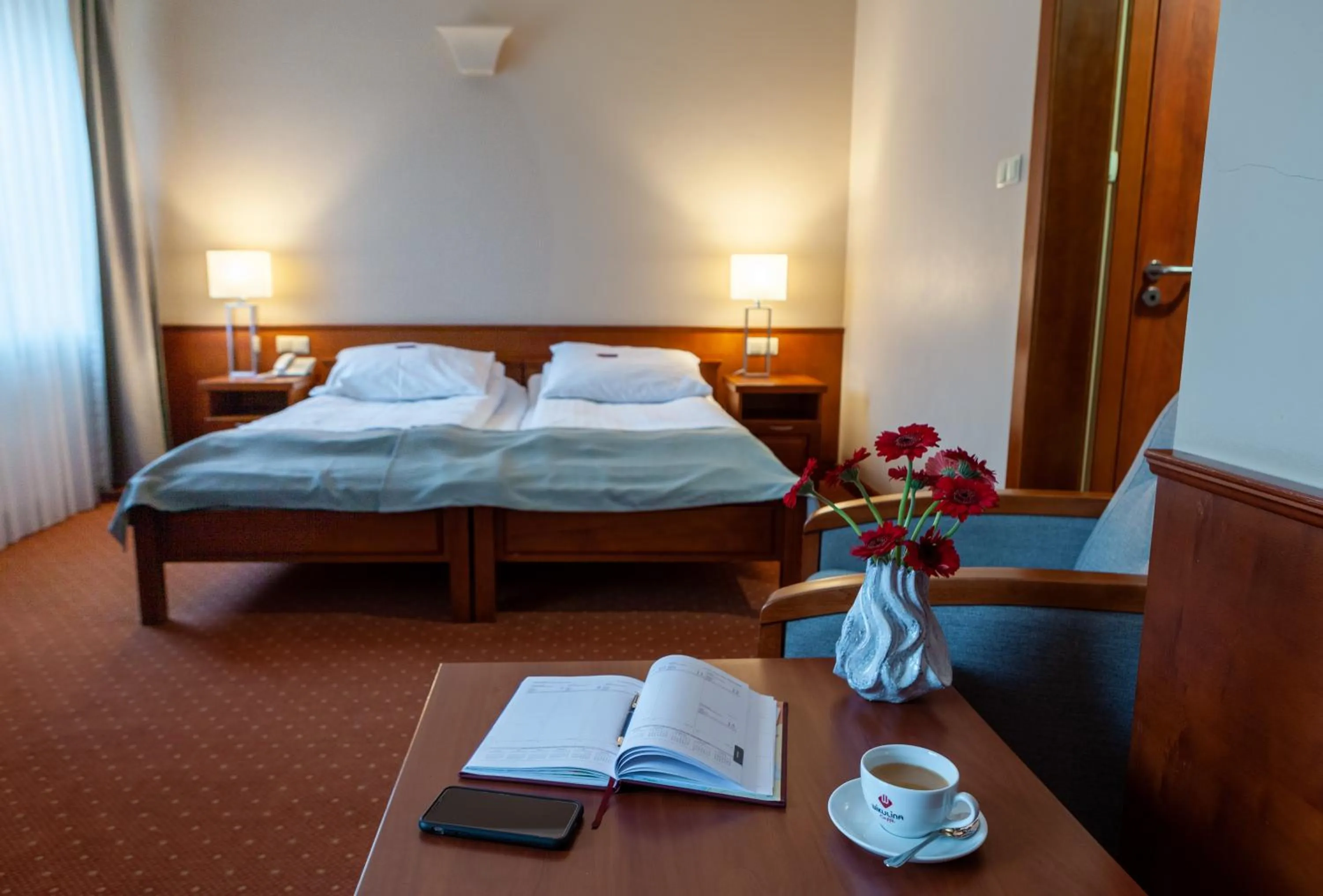 Bed in Eurohotel Swarzędz