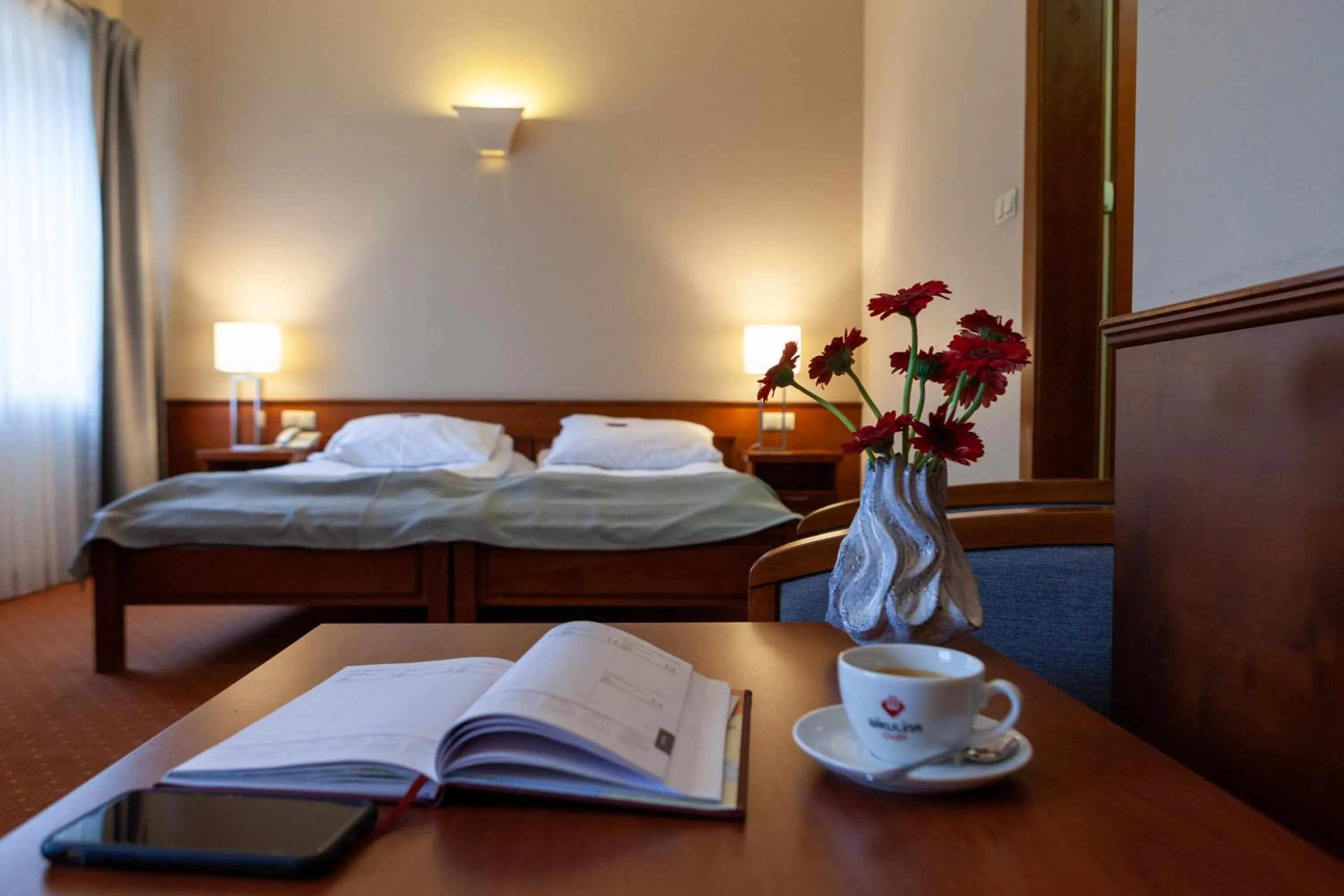 Bed in Eurohotel Swarzędz