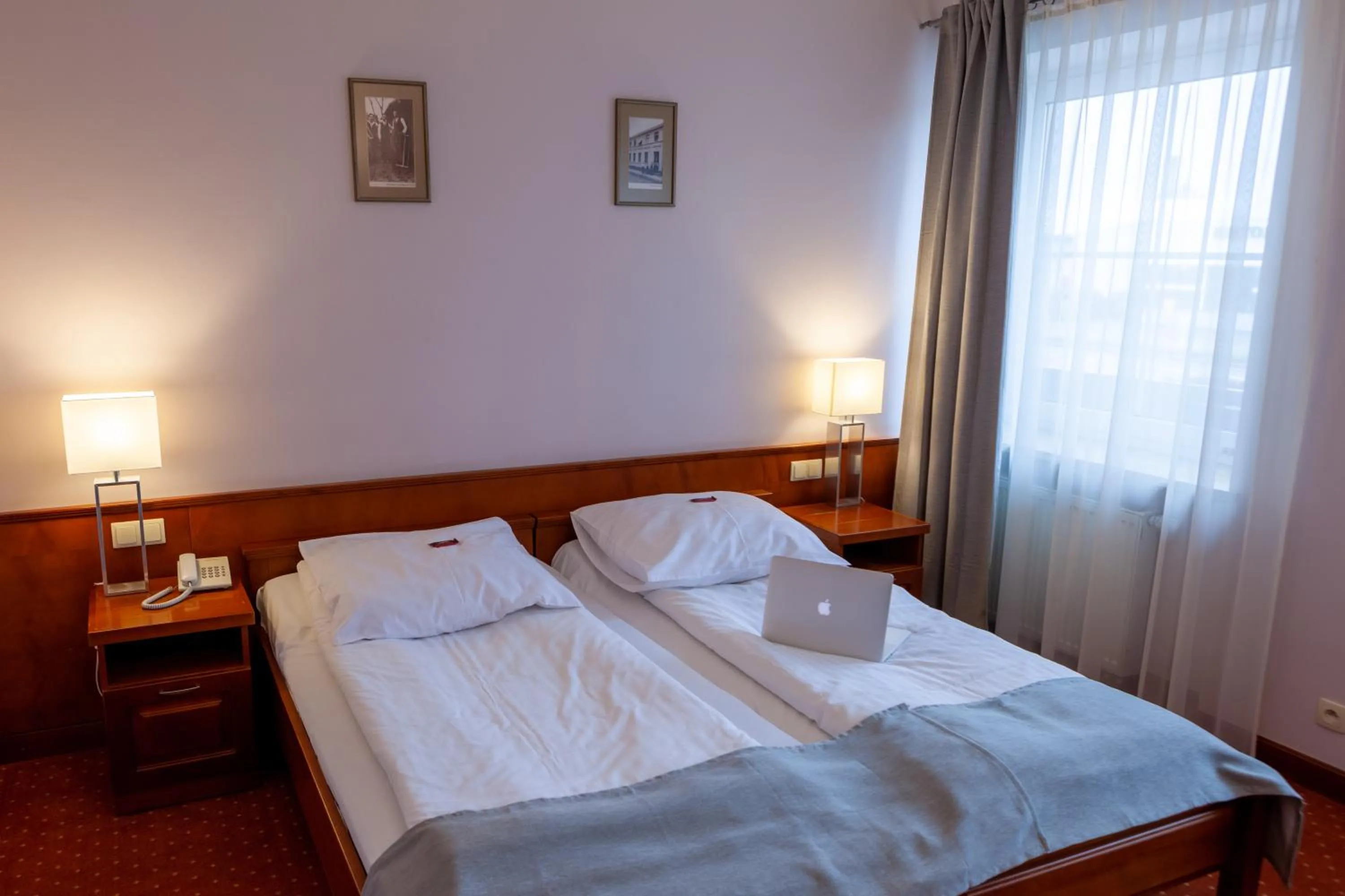 Bed in Eurohotel Swarzędz