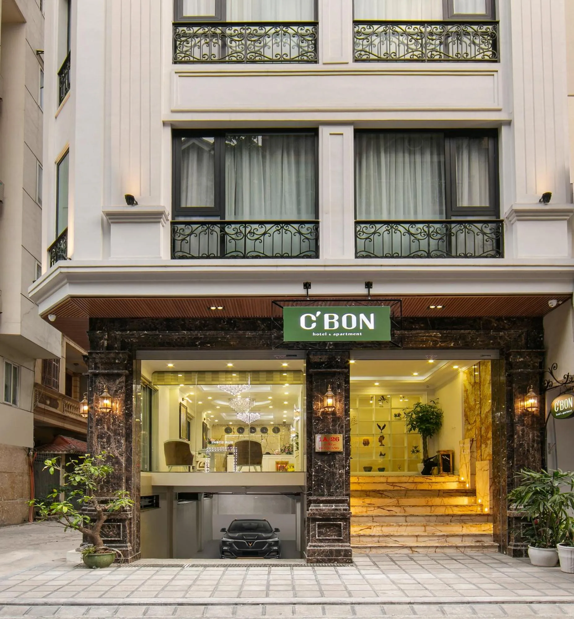 Property building in C'Bon Hotel Do Quang