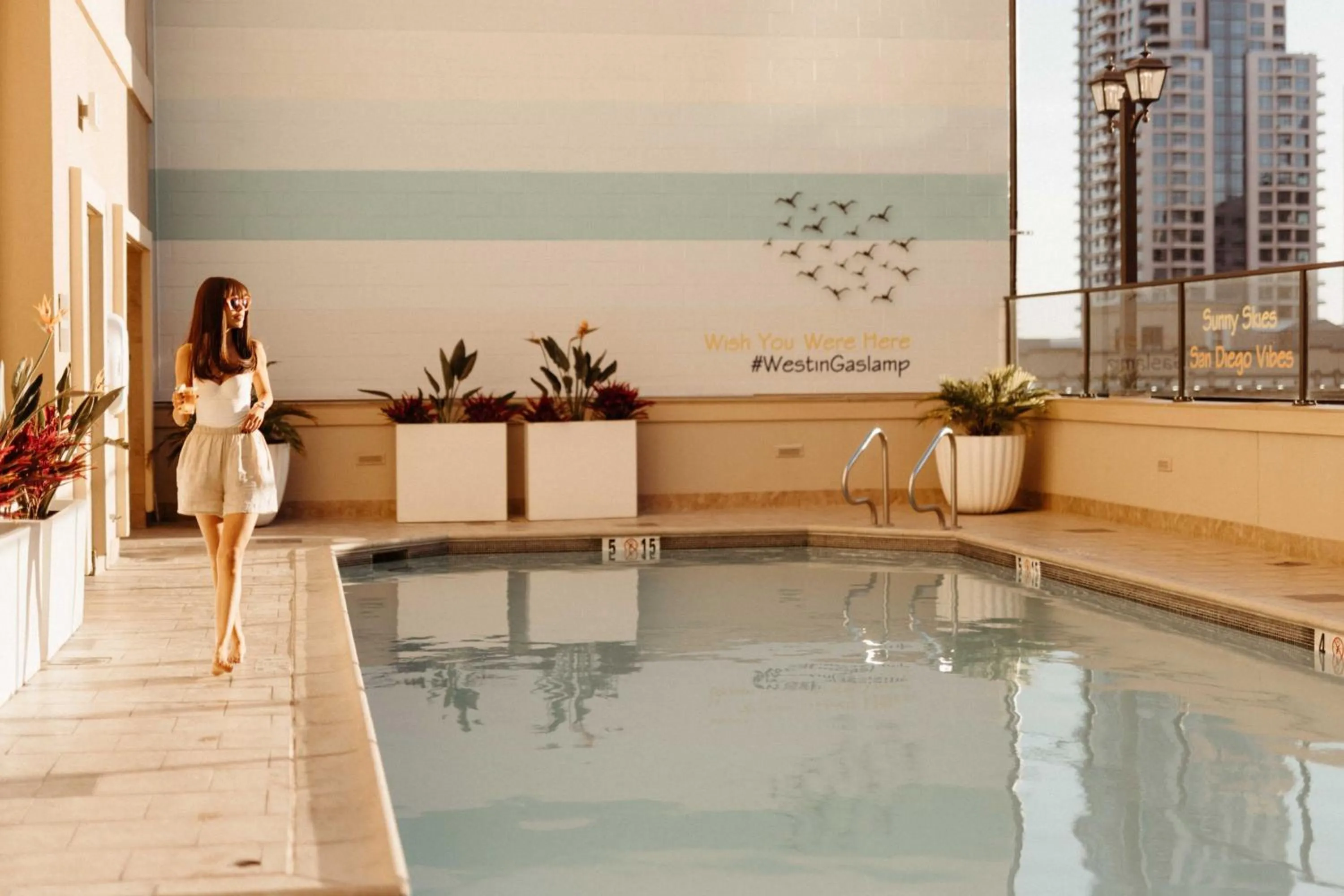 Swimming pool in The Westin San Diego Gaslamp Quarter