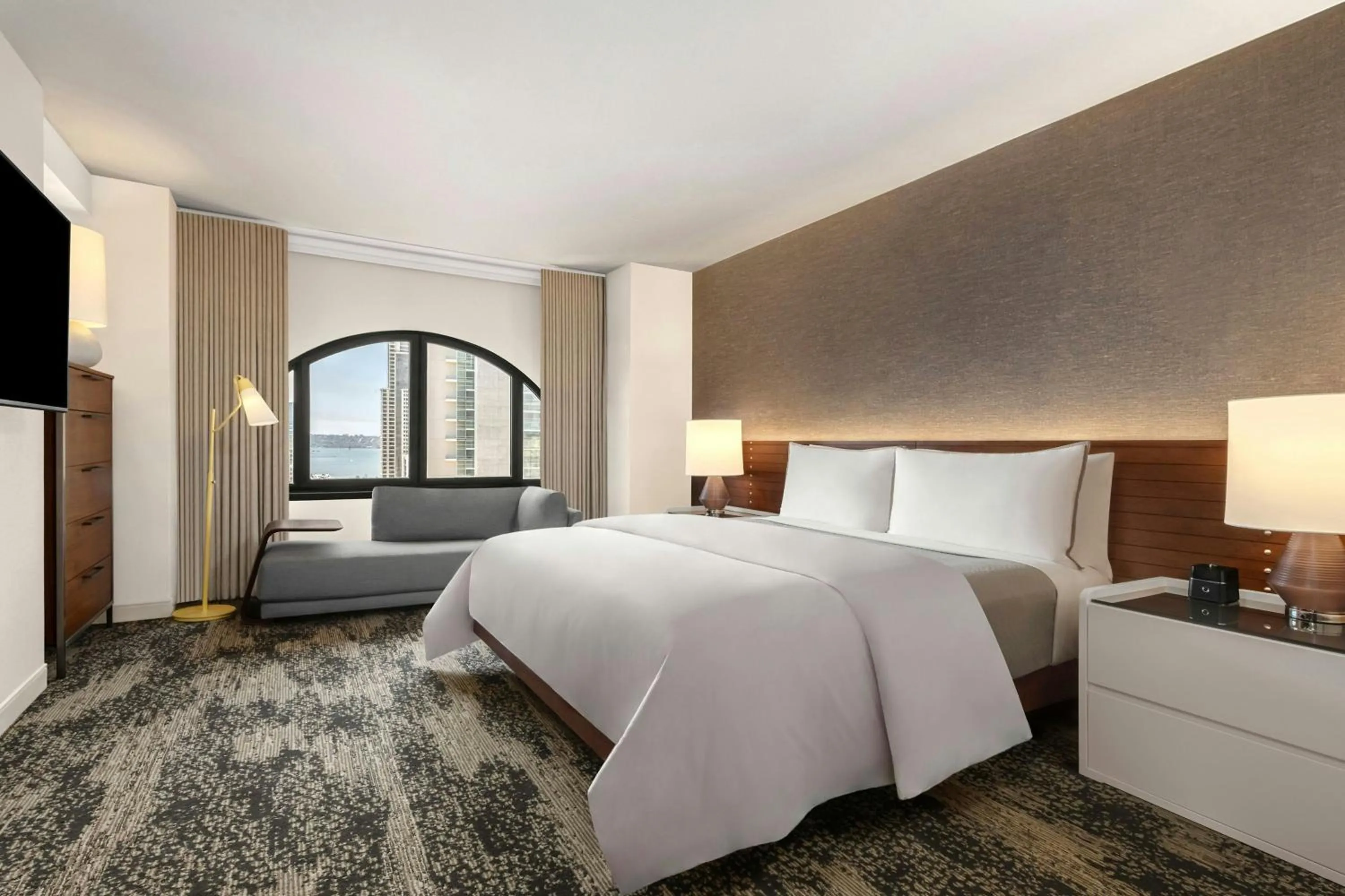 Bedroom, Bed in The Westin San Diego Gaslamp Quarter