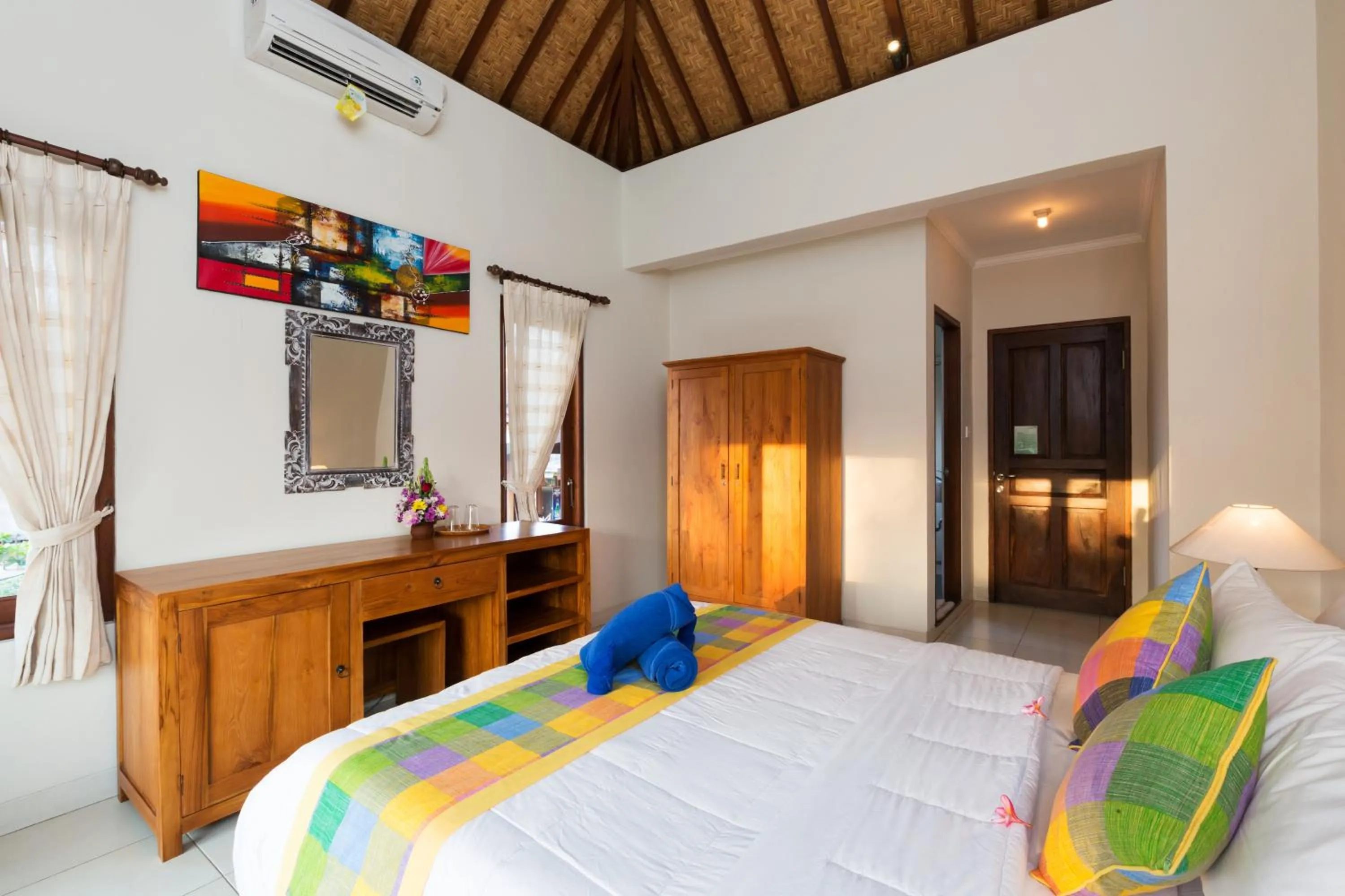 Bedroom, Bed in Wenara Bali Bungalows