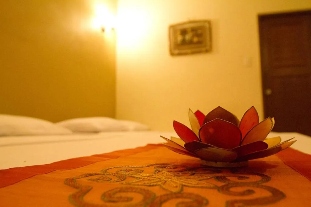 Bed in Boracay Ocean Bay Hotel