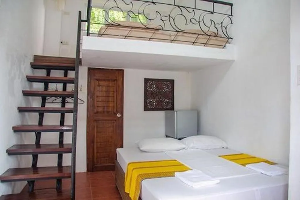 Bed in Boracay Ocean Bay Hotel