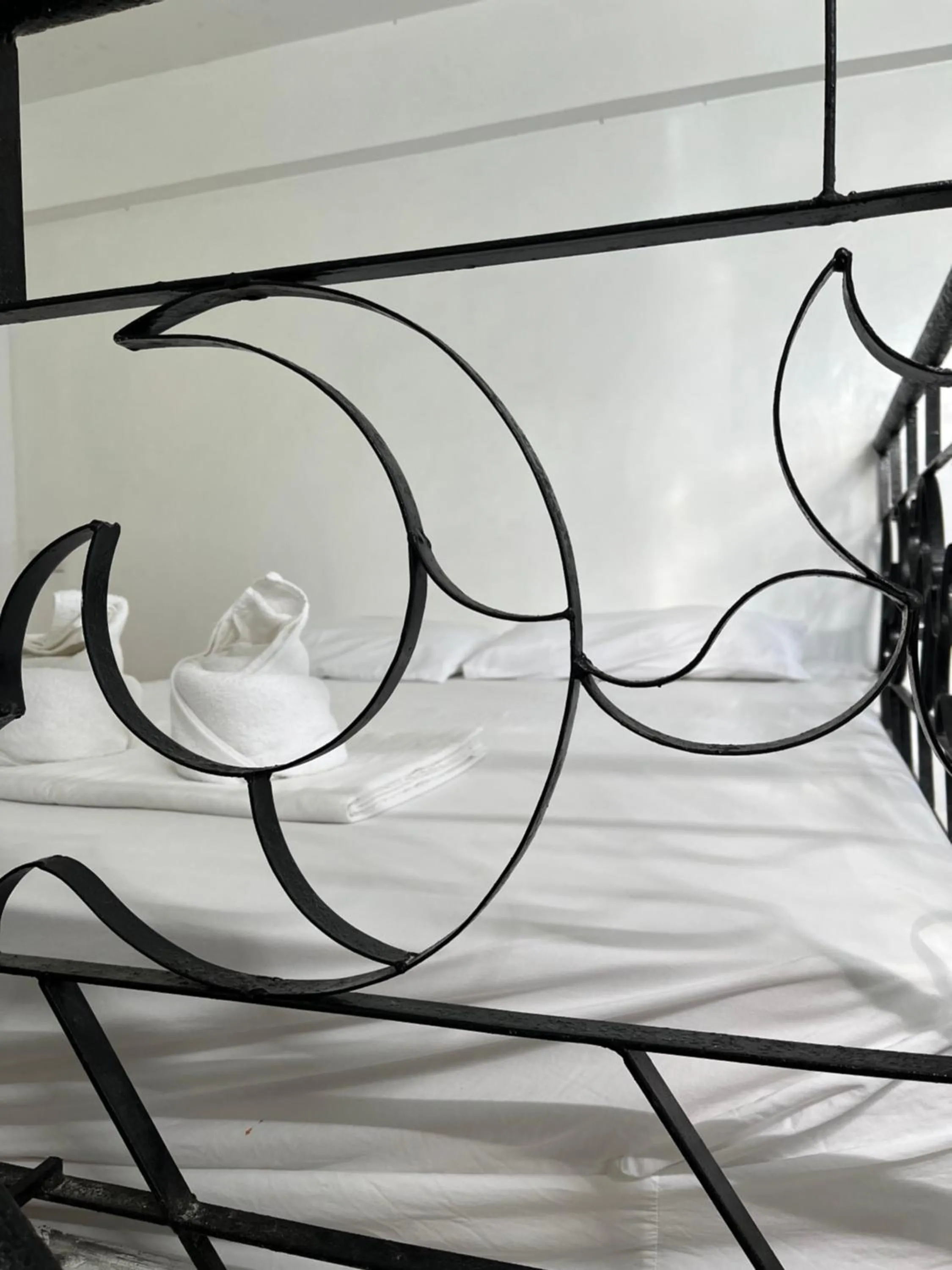 Bed in Boracay Ocean Bay Hotel