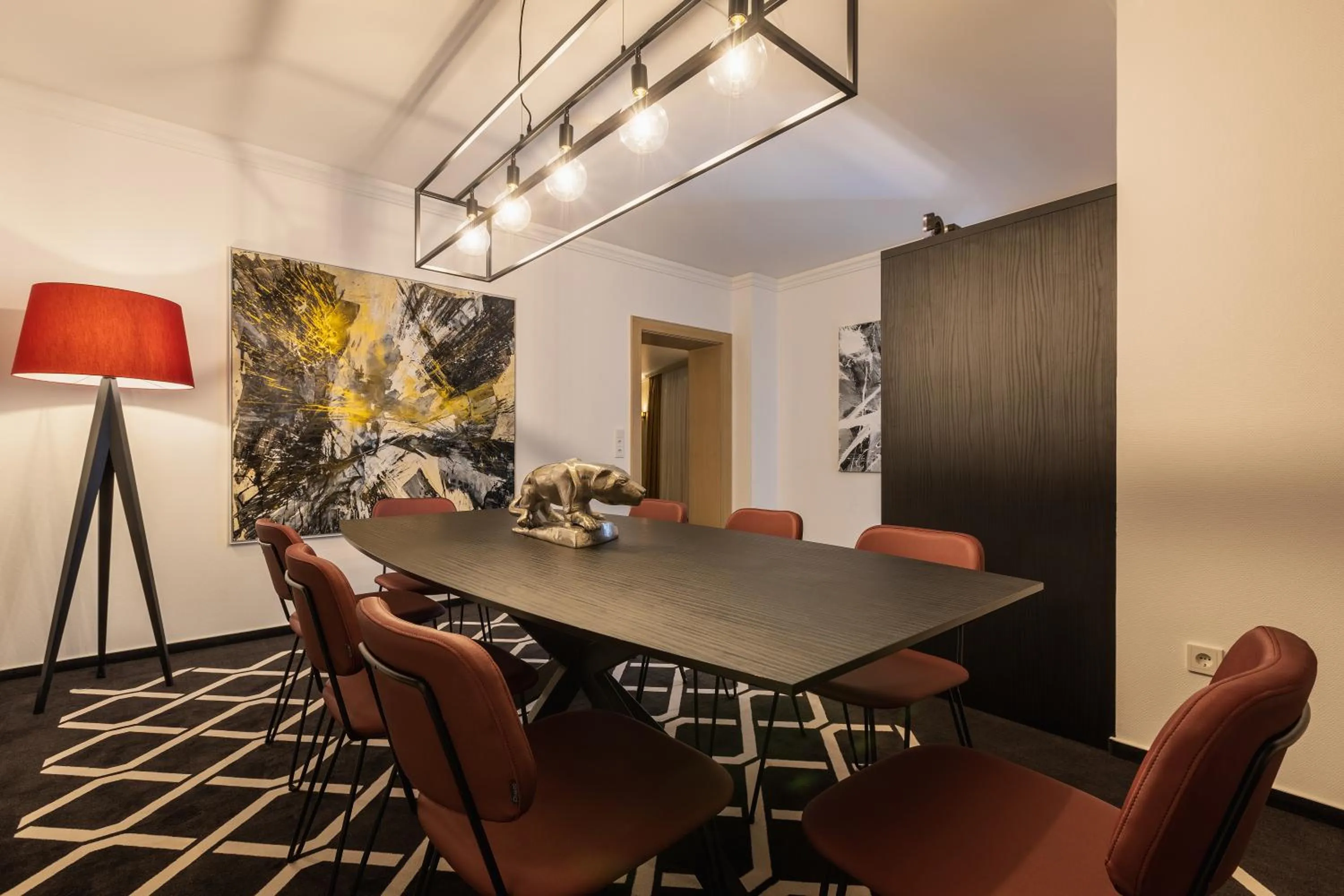 Communal lounge/ TV room in SMARTY Hotel Euler Homburg, Saar - KONTAKTLOSER SELF CHECK-IN