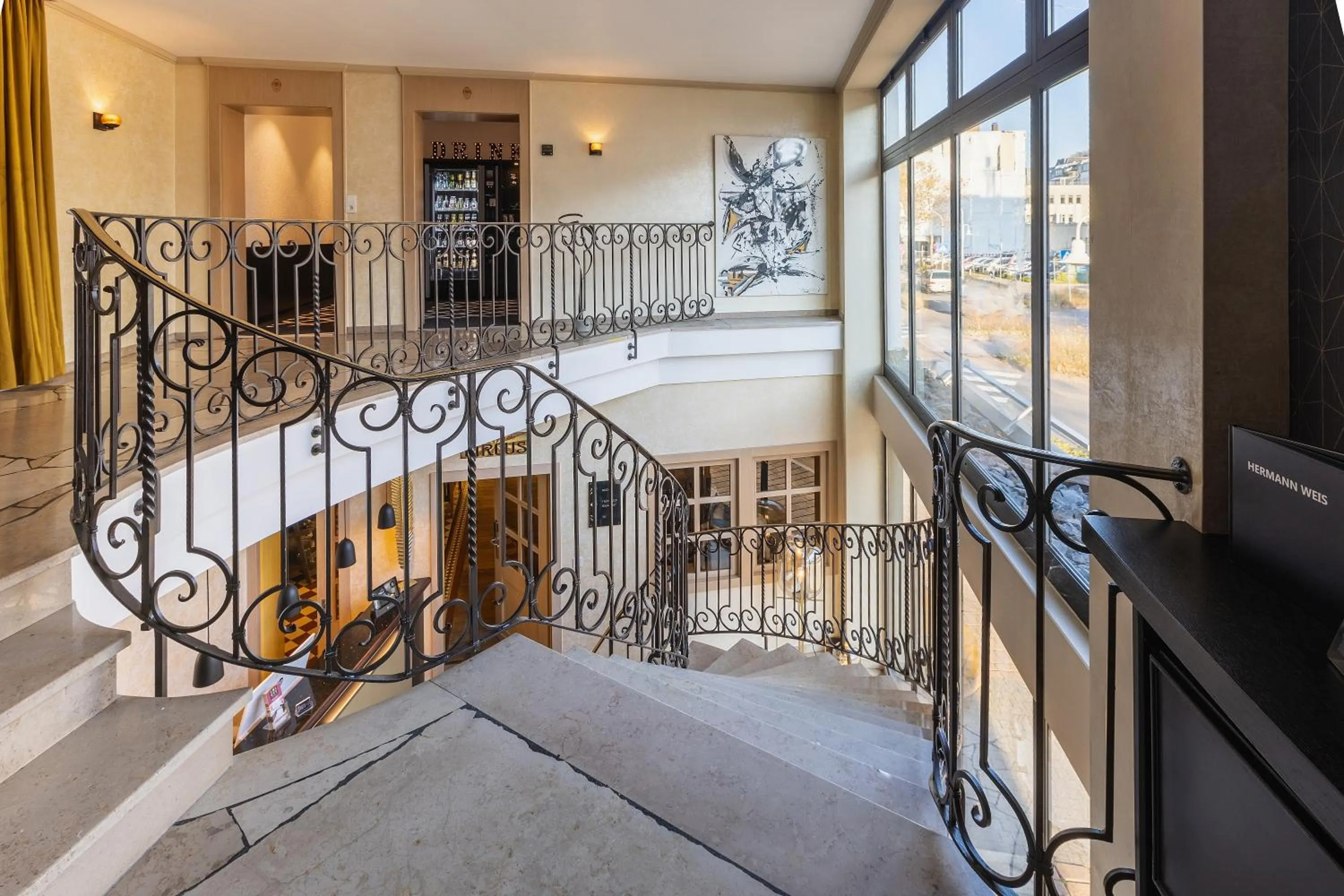 Lobby or reception in SMARTY Hotel Euler Homburg, Saar - KONTAKTLOSER SELF CHECK-IN