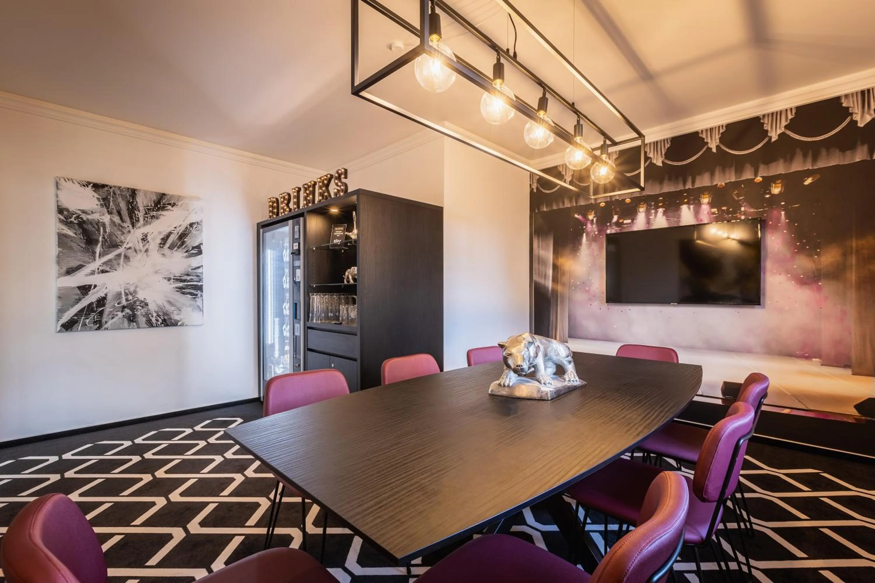 Communal lounge/ TV room in SMARTY Hotel Euler Homburg, Saar - KONTAKTLOSER SELF CHECK-IN