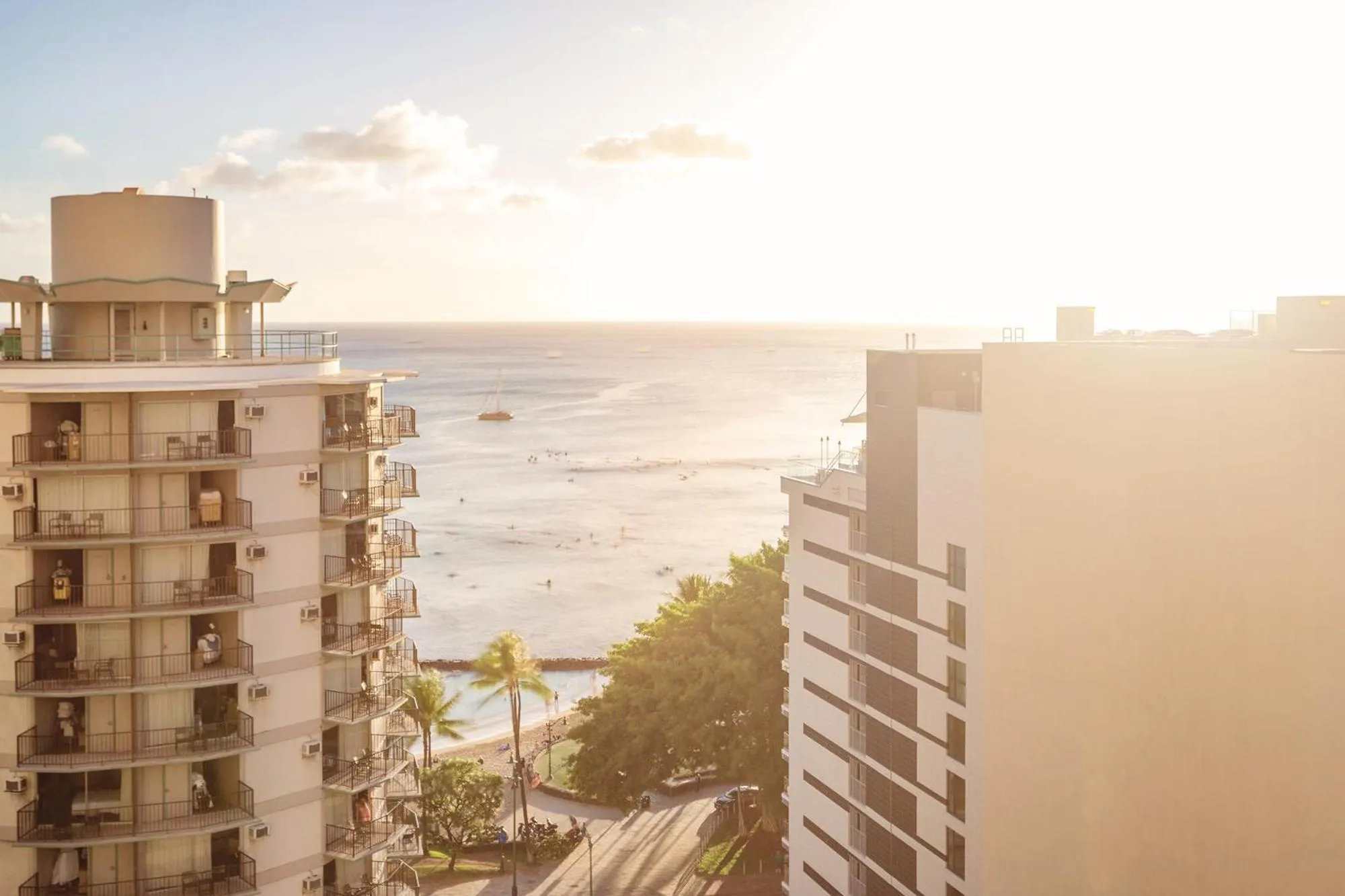 Sea view in Waikiki Resort Hotel