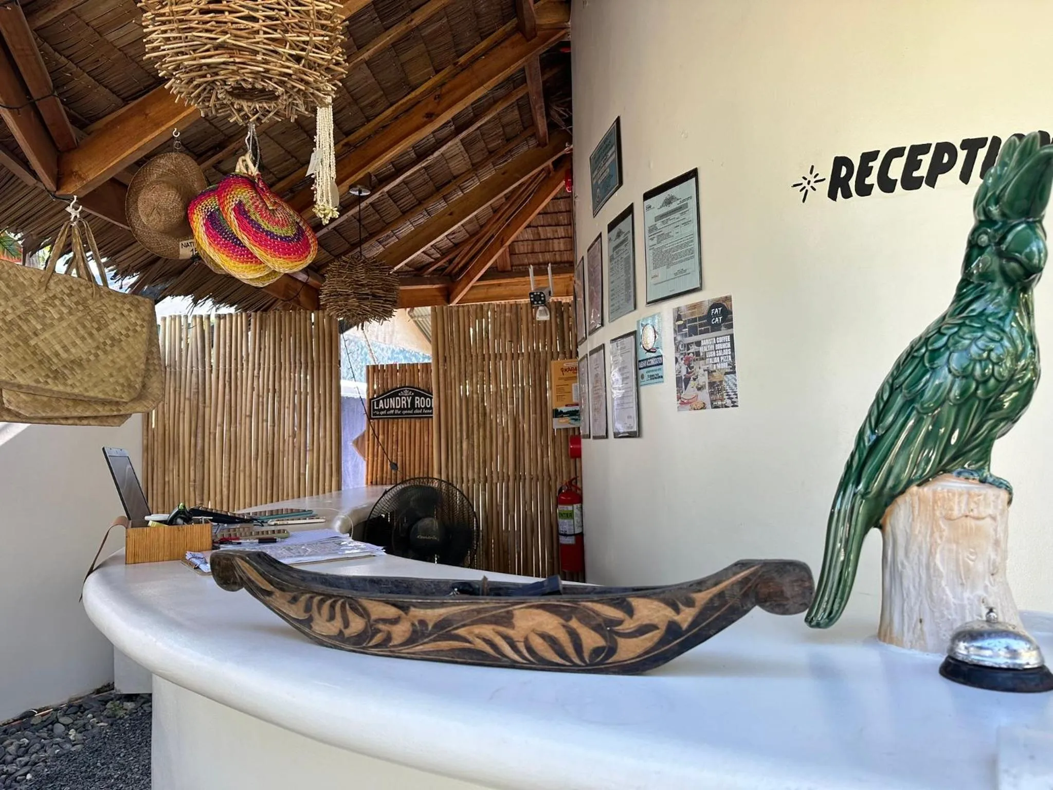 Lobby or reception in Parrots Boutique Resort