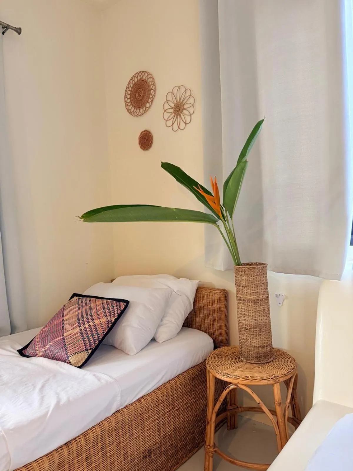 Bed in Parrots Boutique Resort