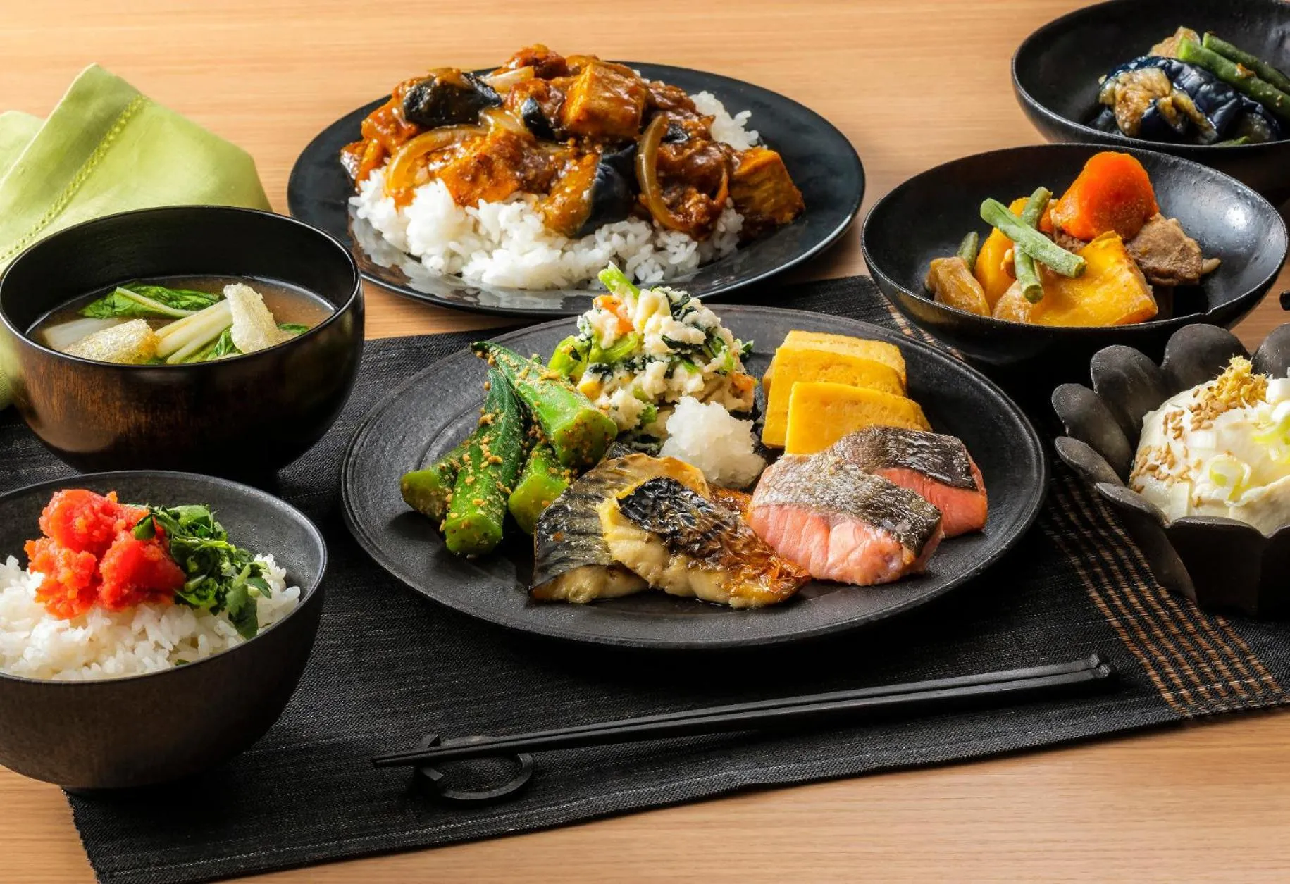 Buffet breakfast in Candeo Hotels Nankai Wakayama