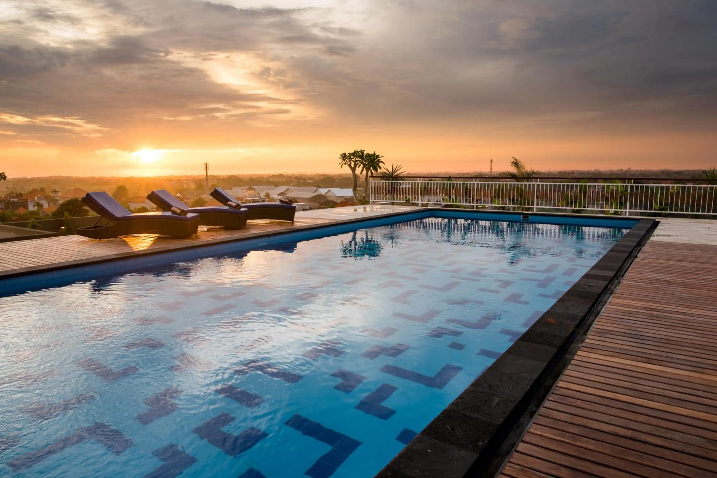 Swimming pool in Canggu Dream Village Hotel and Suites