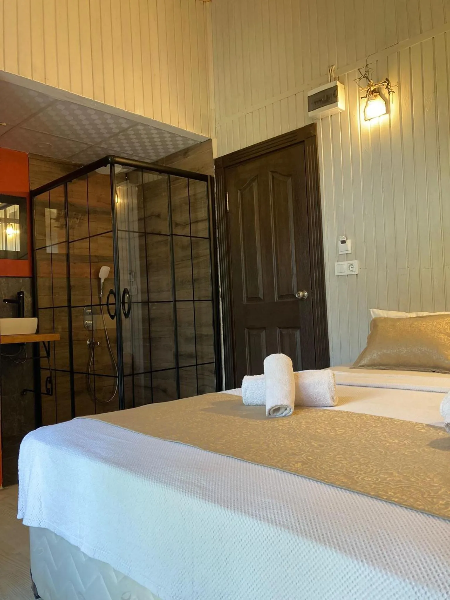 Bed in Koala Bungalows