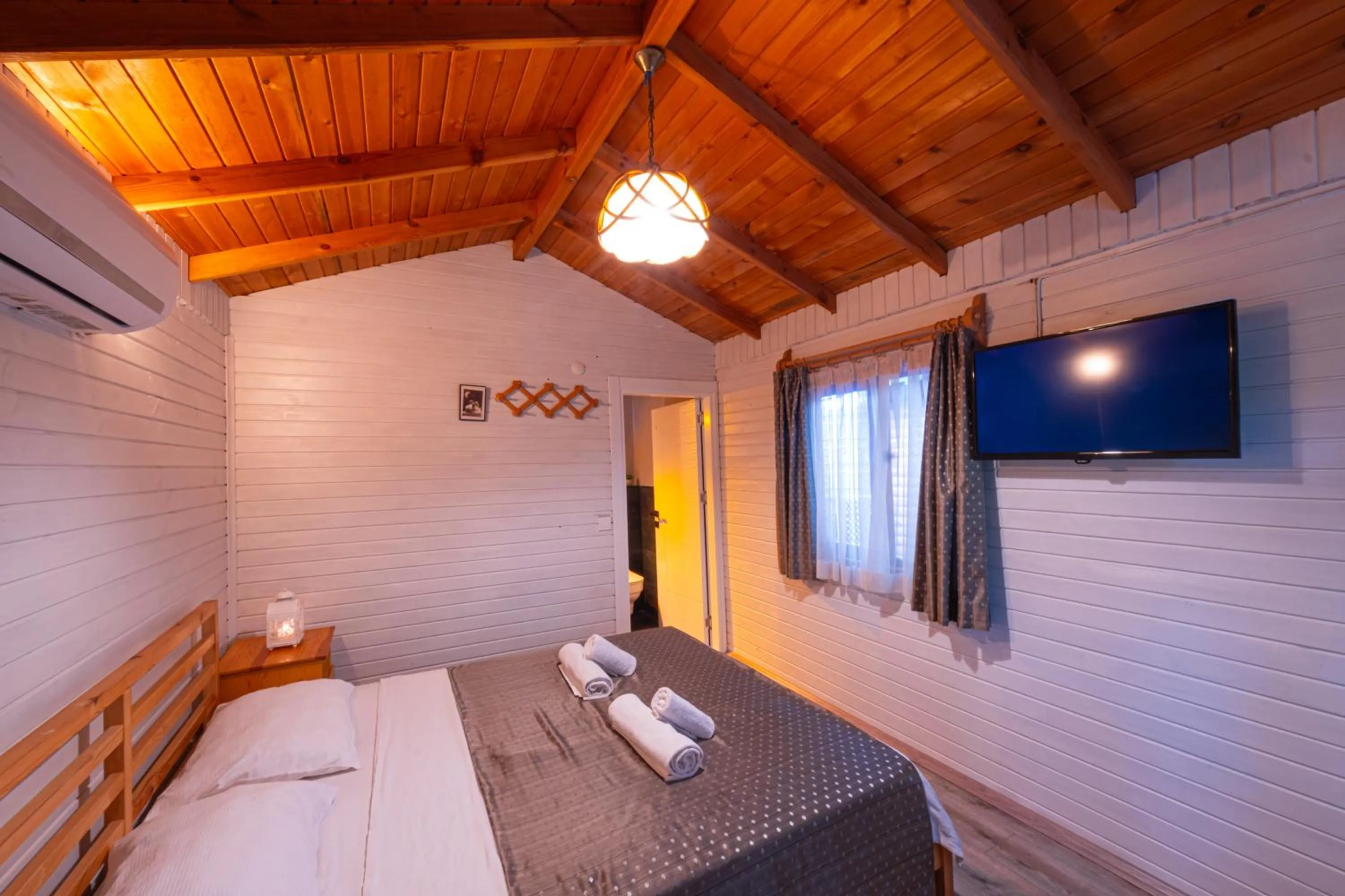 Bed in Koala Bungalows