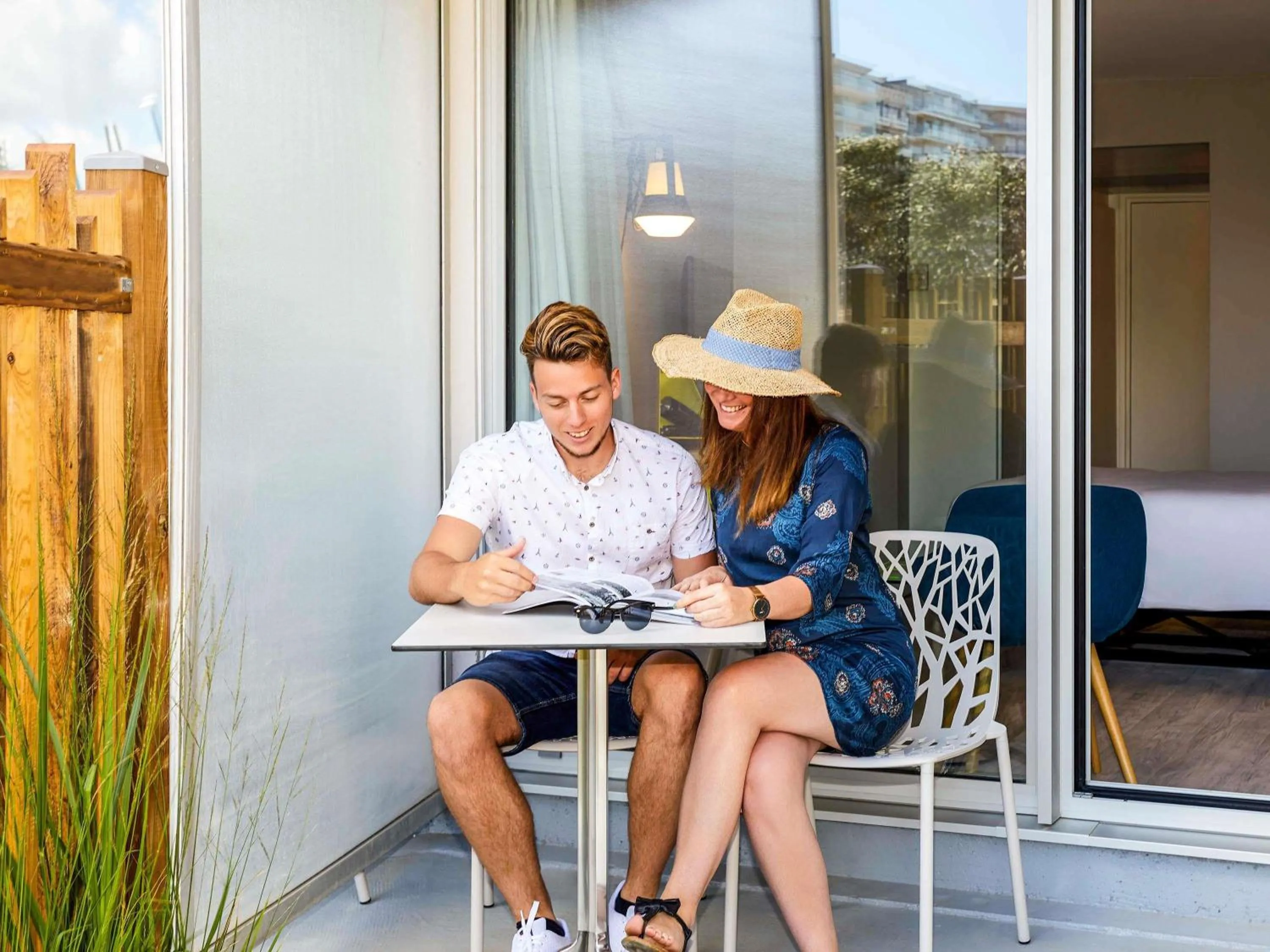 Bedroom in ibis Thalassa Le Touquet