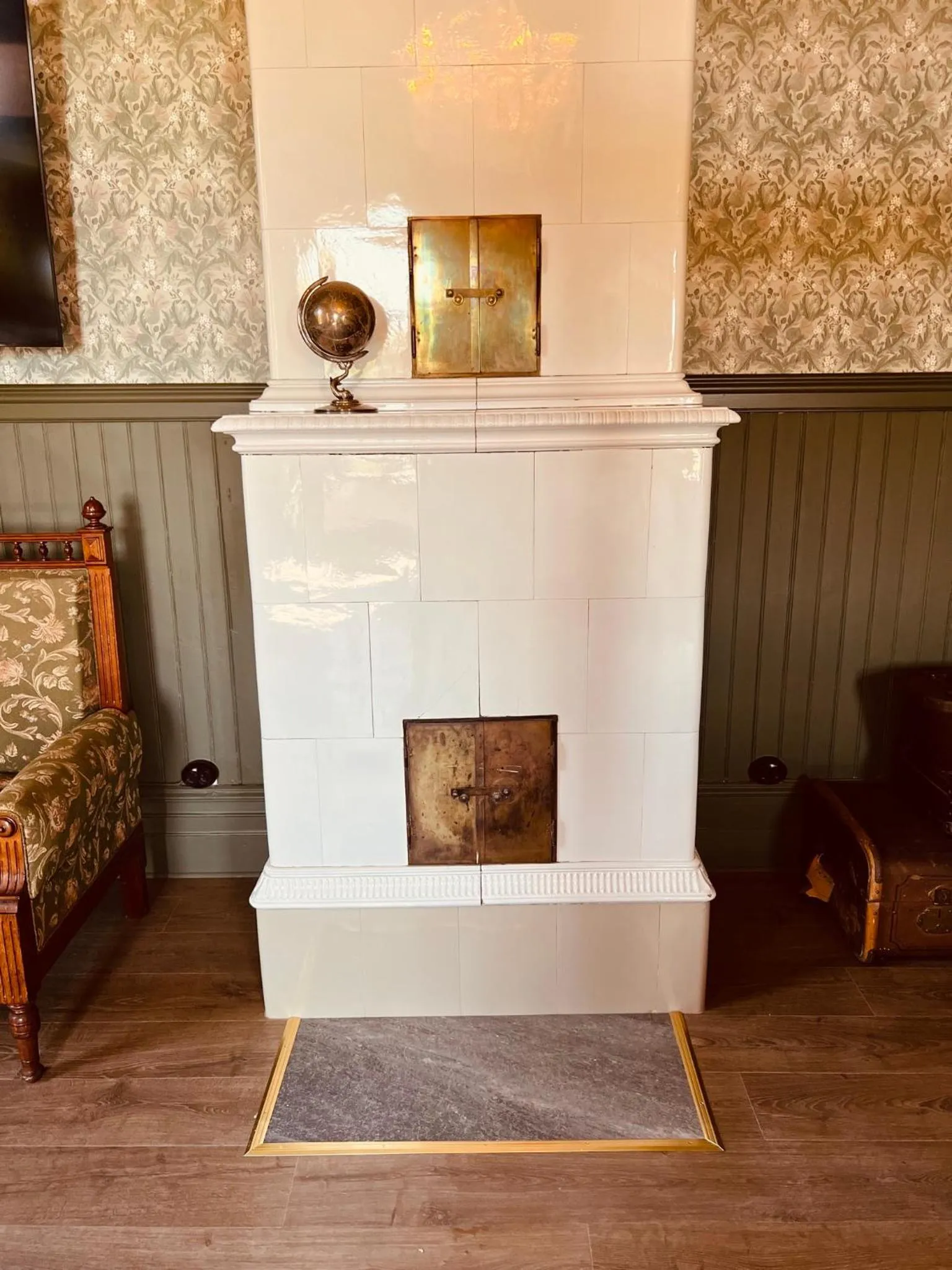 Decorative detail in Torreby Slott Hotel & Golf