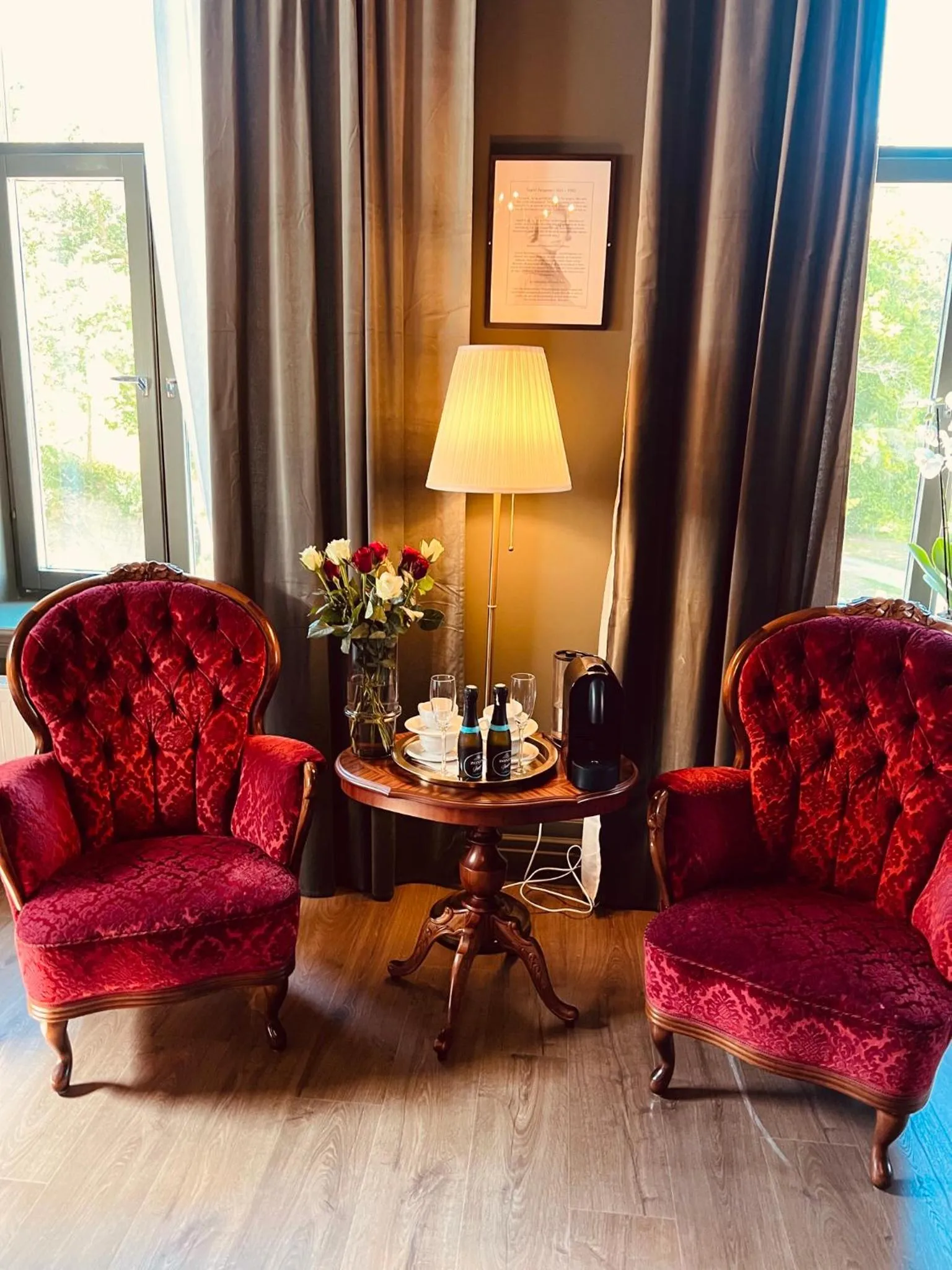 Living room in Torreby Slott Hotel & Golf