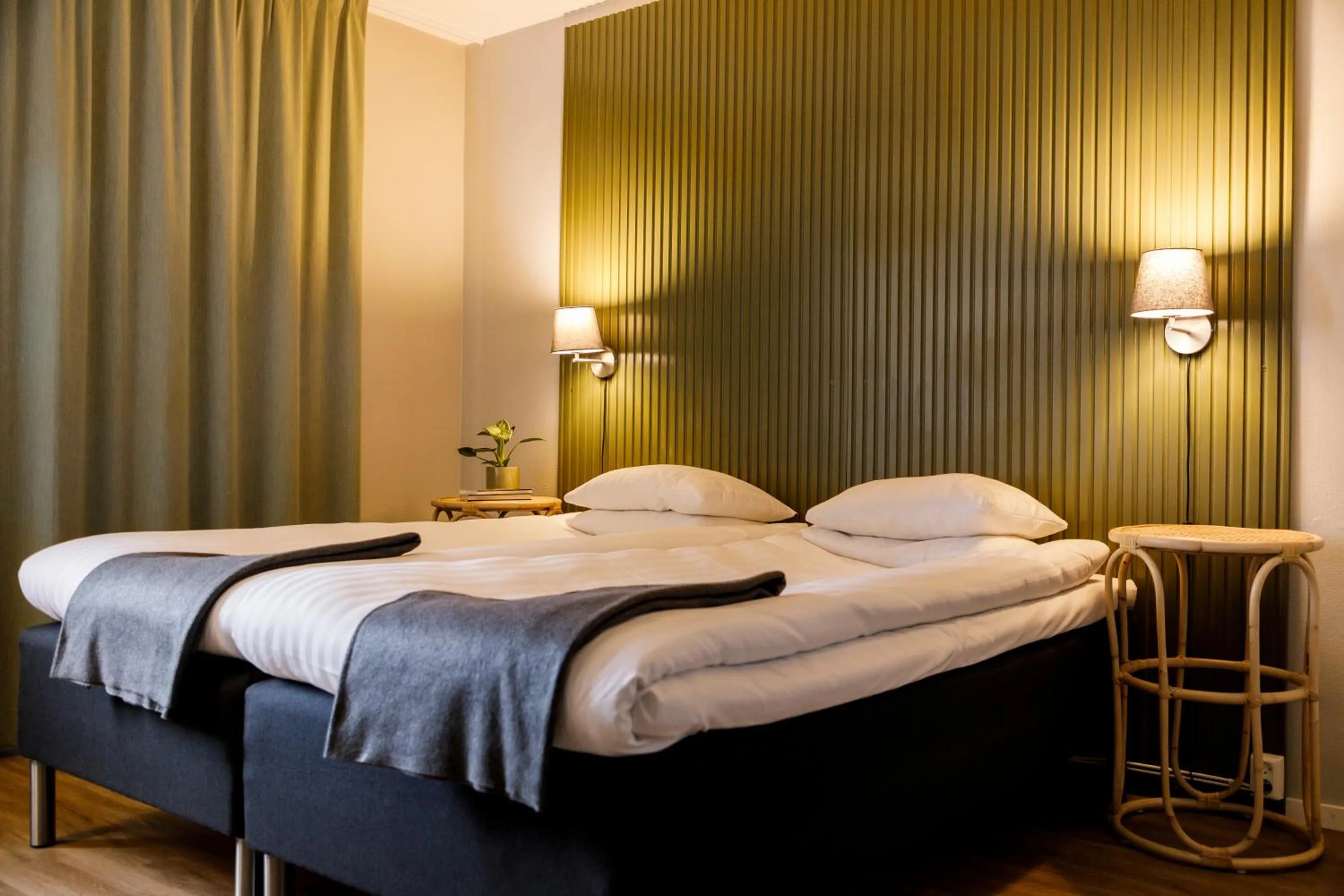 Photo of the whole room, Bed in Hotell Nyboholm