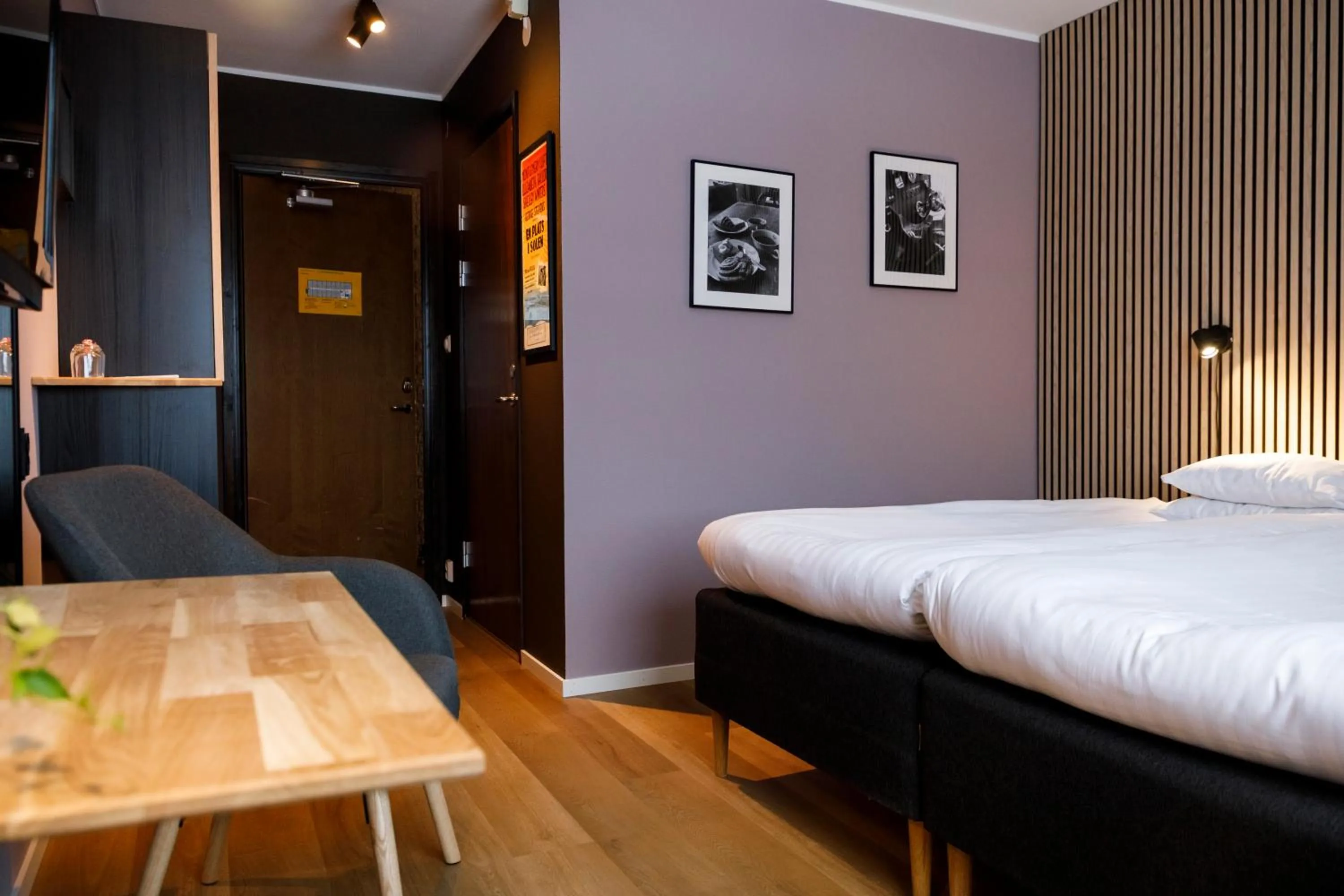 Bed in Hotell Nyboholm