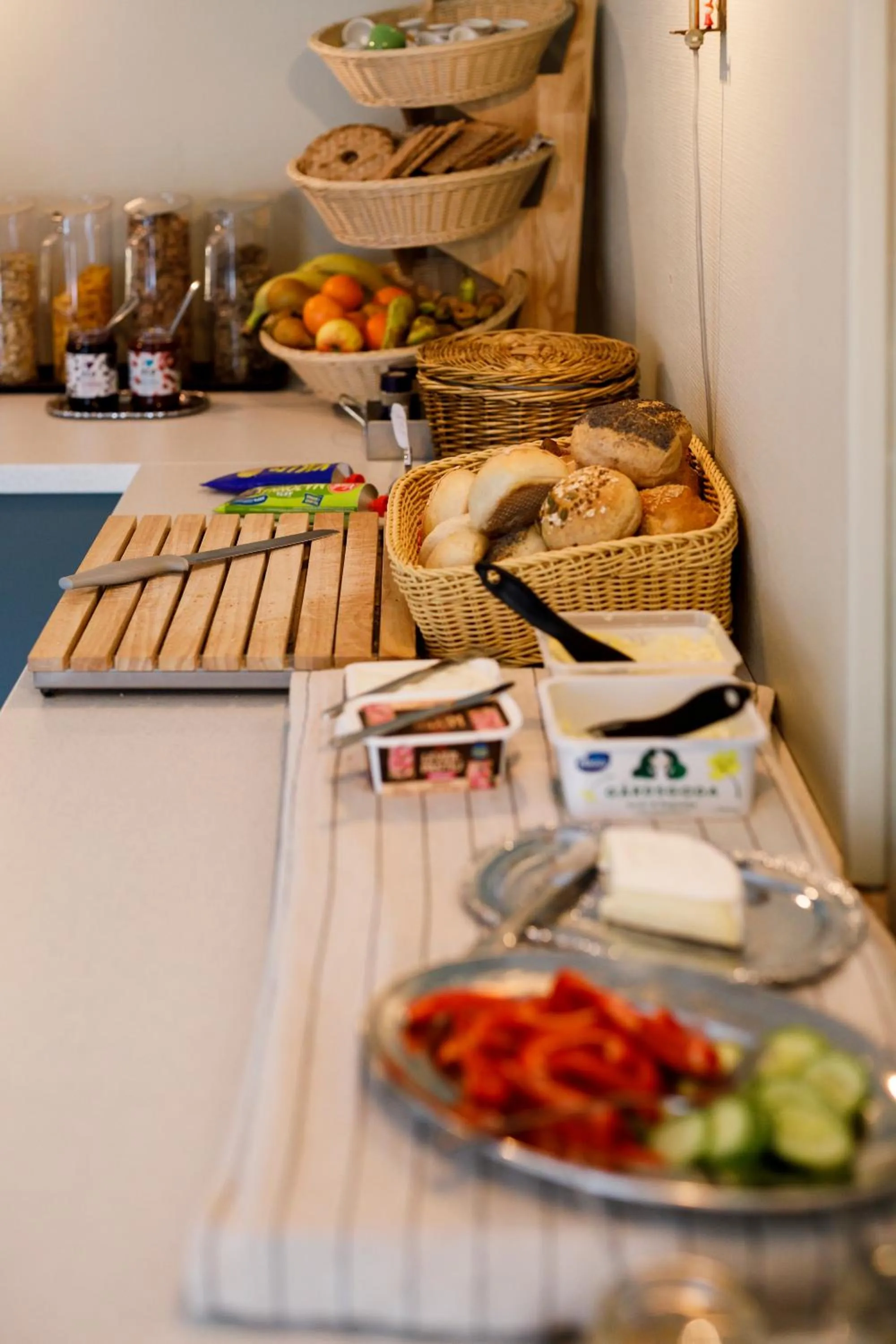 Buffet breakfast in Hotell Nyboholm