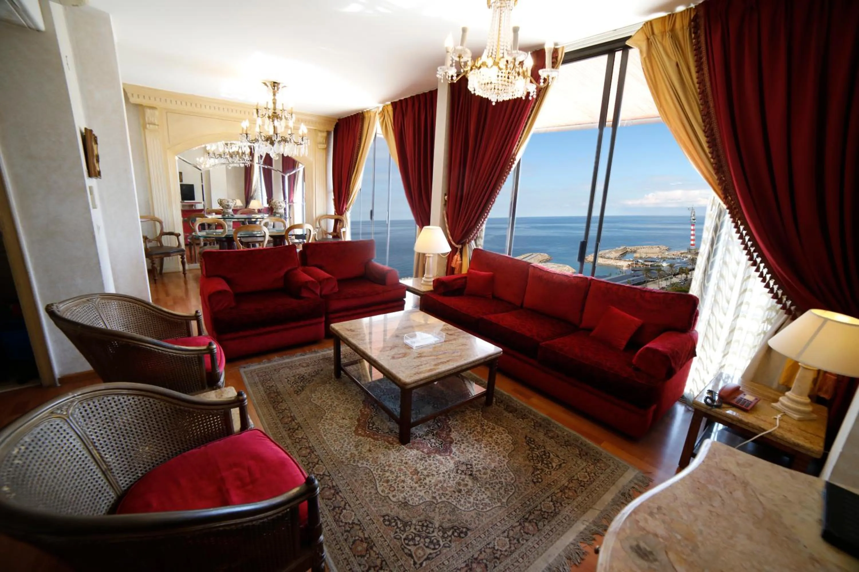 Living room in Holiday Home Suites