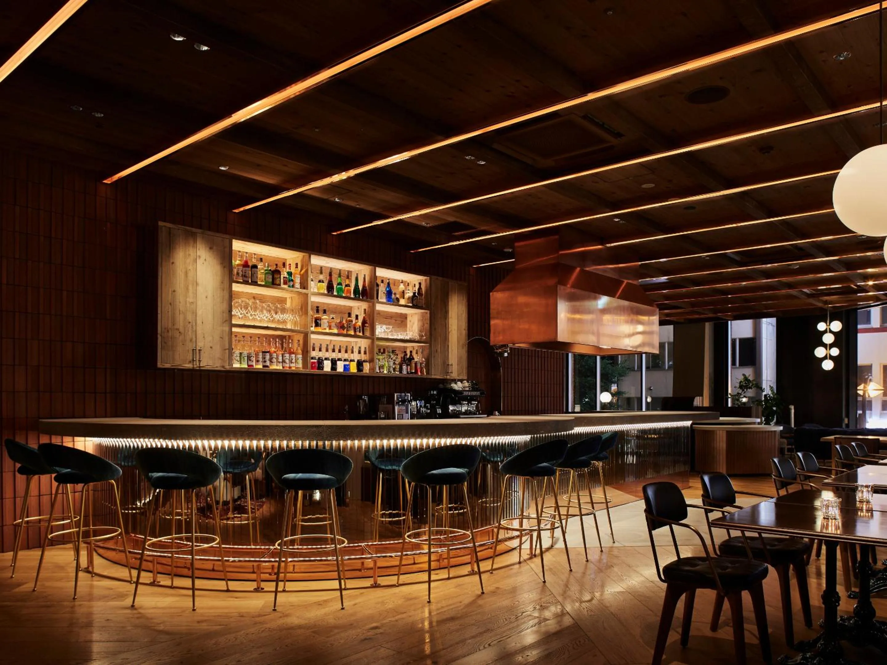 Lounge or bar in THE KNOT SAPPORO