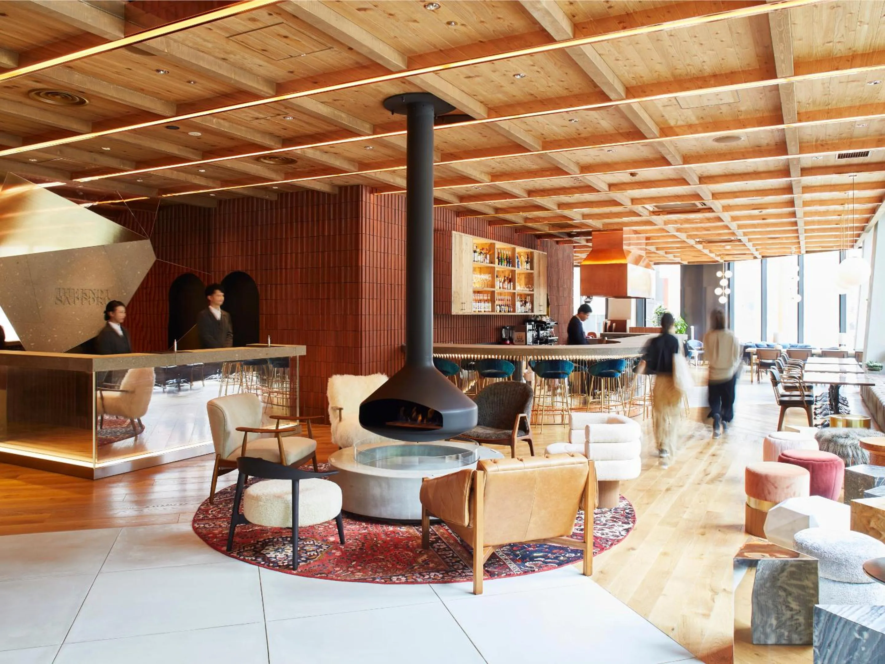 Lobby or reception in THE KNOT SAPPORO