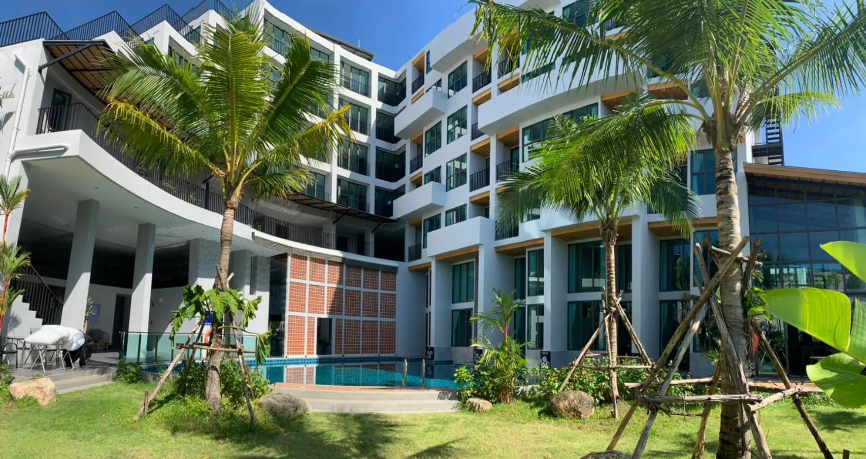 Property building in Atom Phuket Hotel