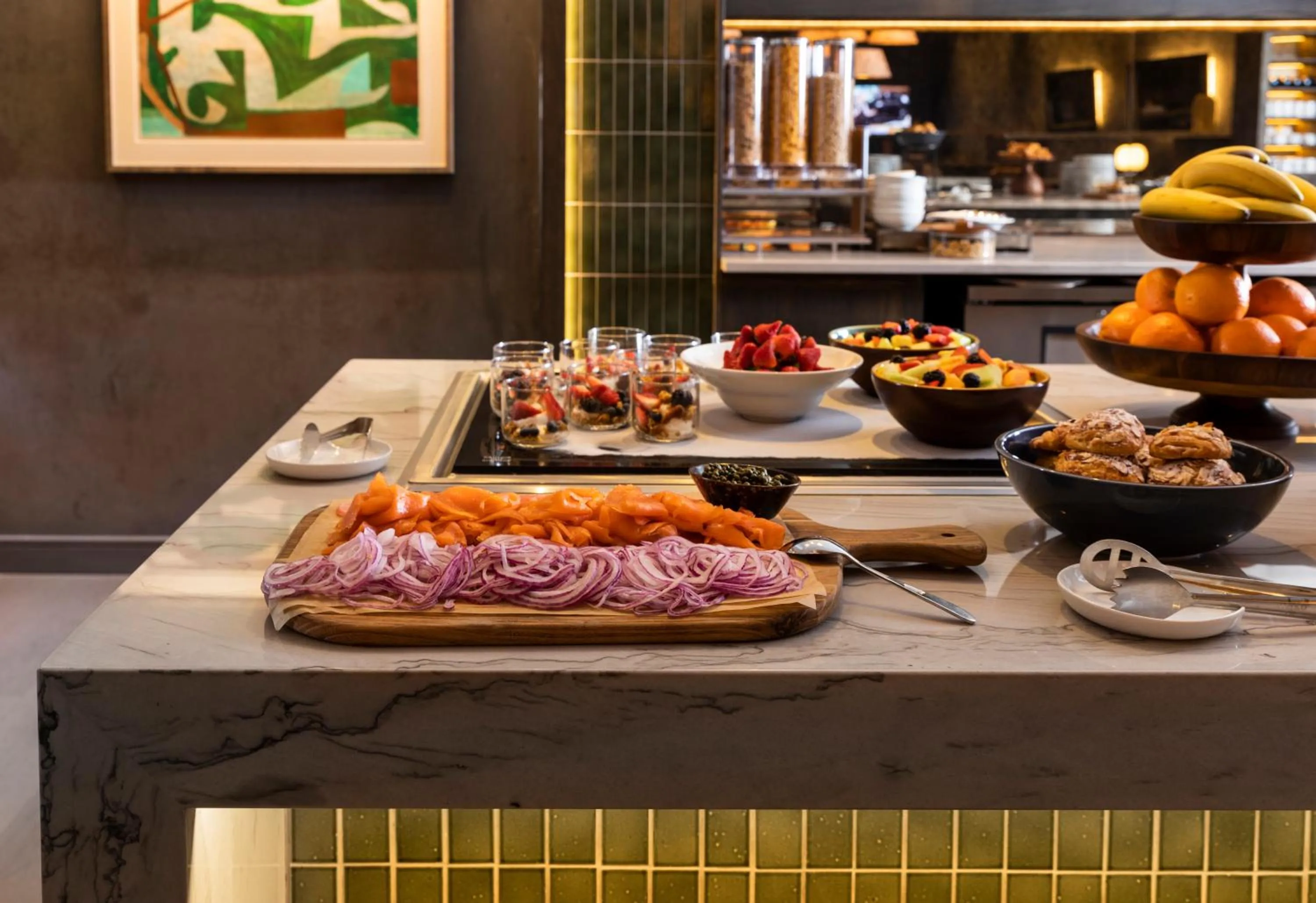 Continental breakfast in Thompson Central Park New York, by Hyatt