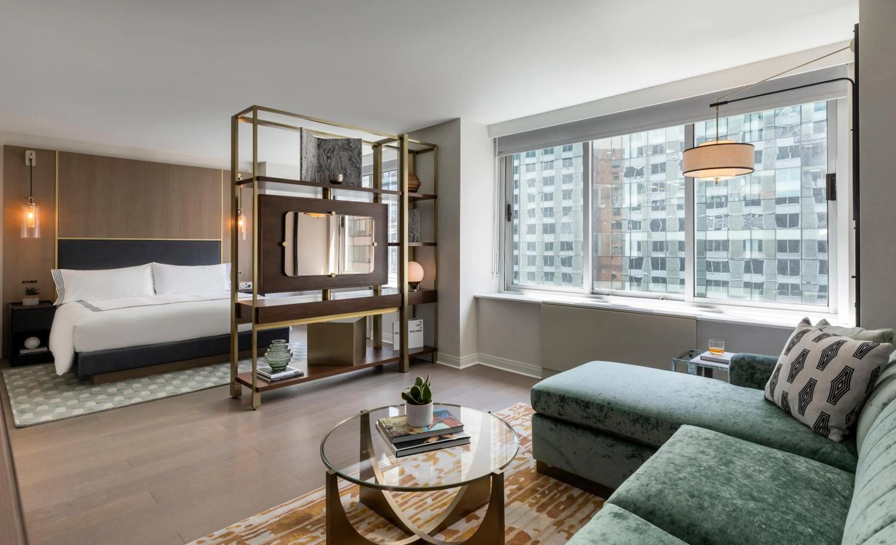 TV and multimedia, Bed in Thompson Central Park New York, by Hyatt