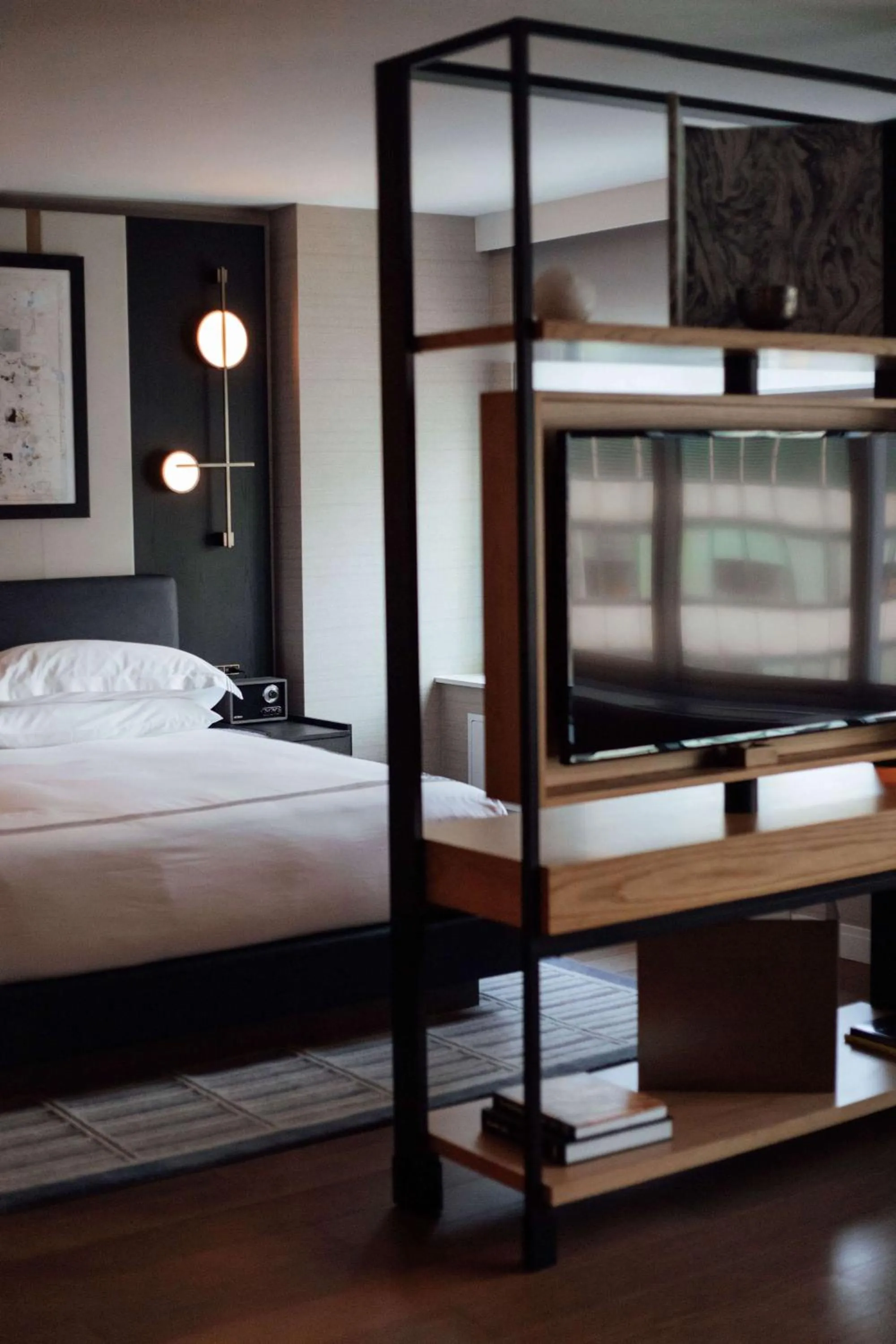 Bedroom, Bed in Thompson Central Park New York, by Hyatt