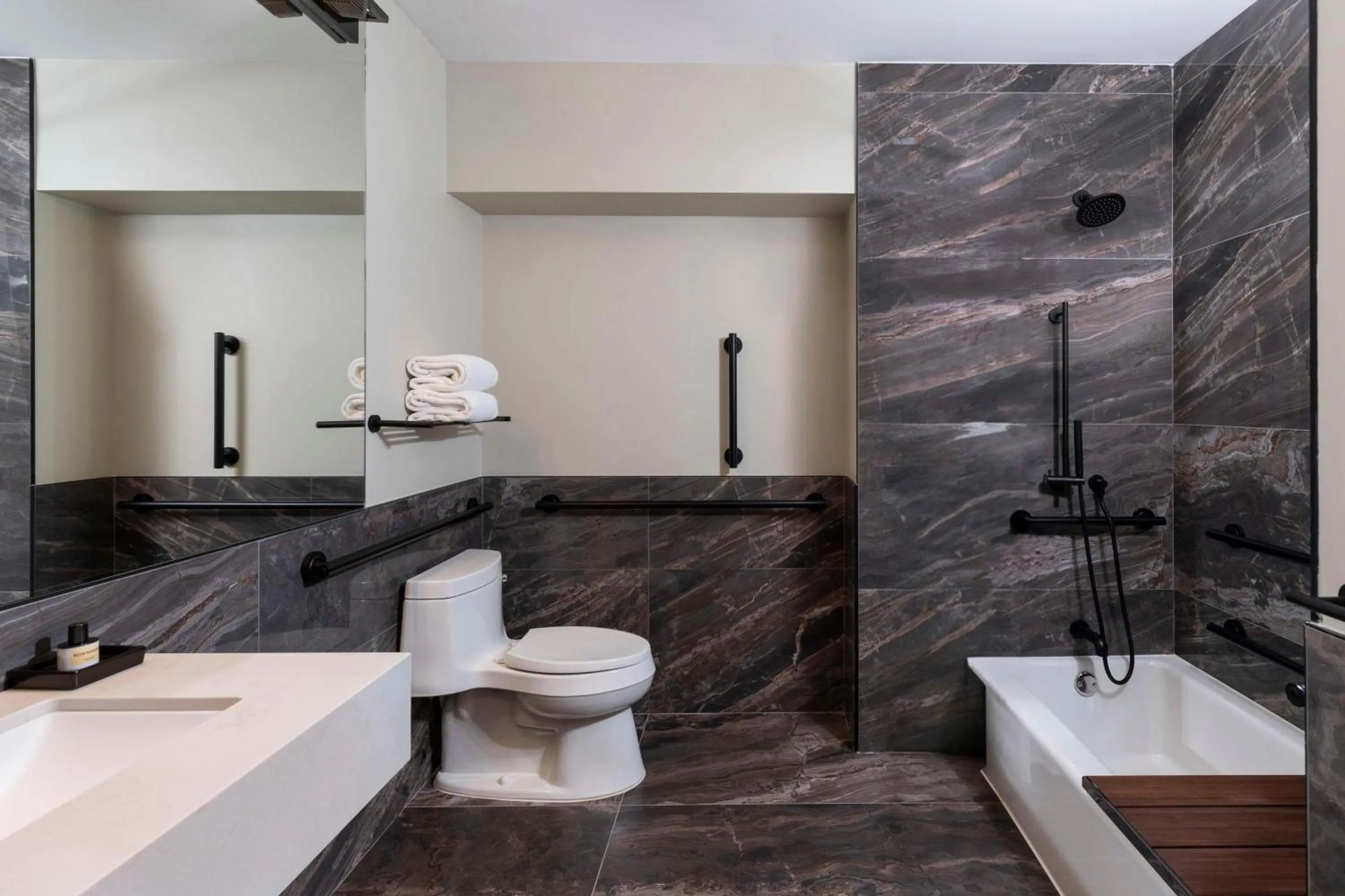 Bathroom in Thompson Central Park New York, by Hyatt