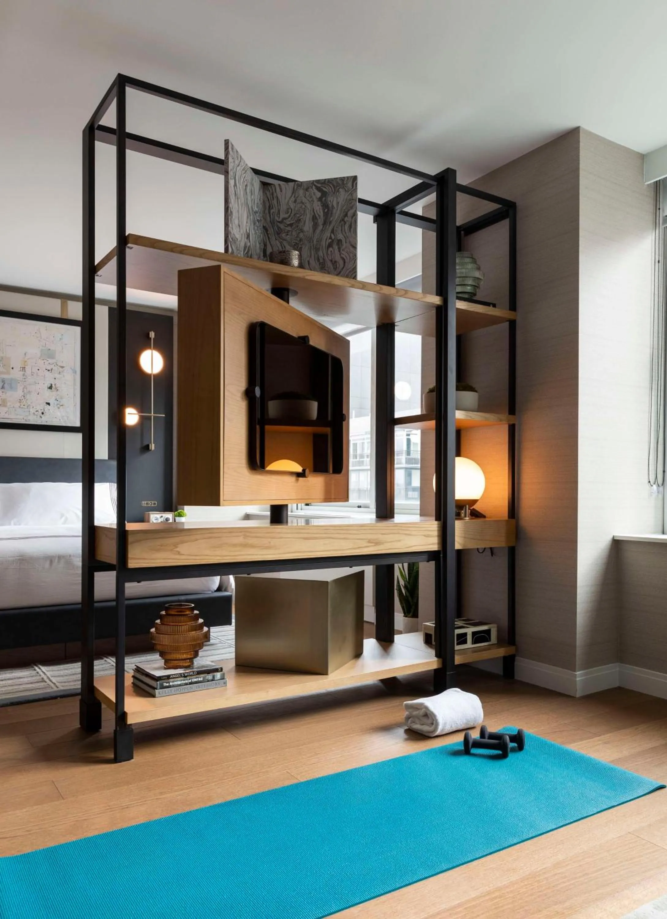 Bedroom, Bed in Thompson Central Park New York, by Hyatt