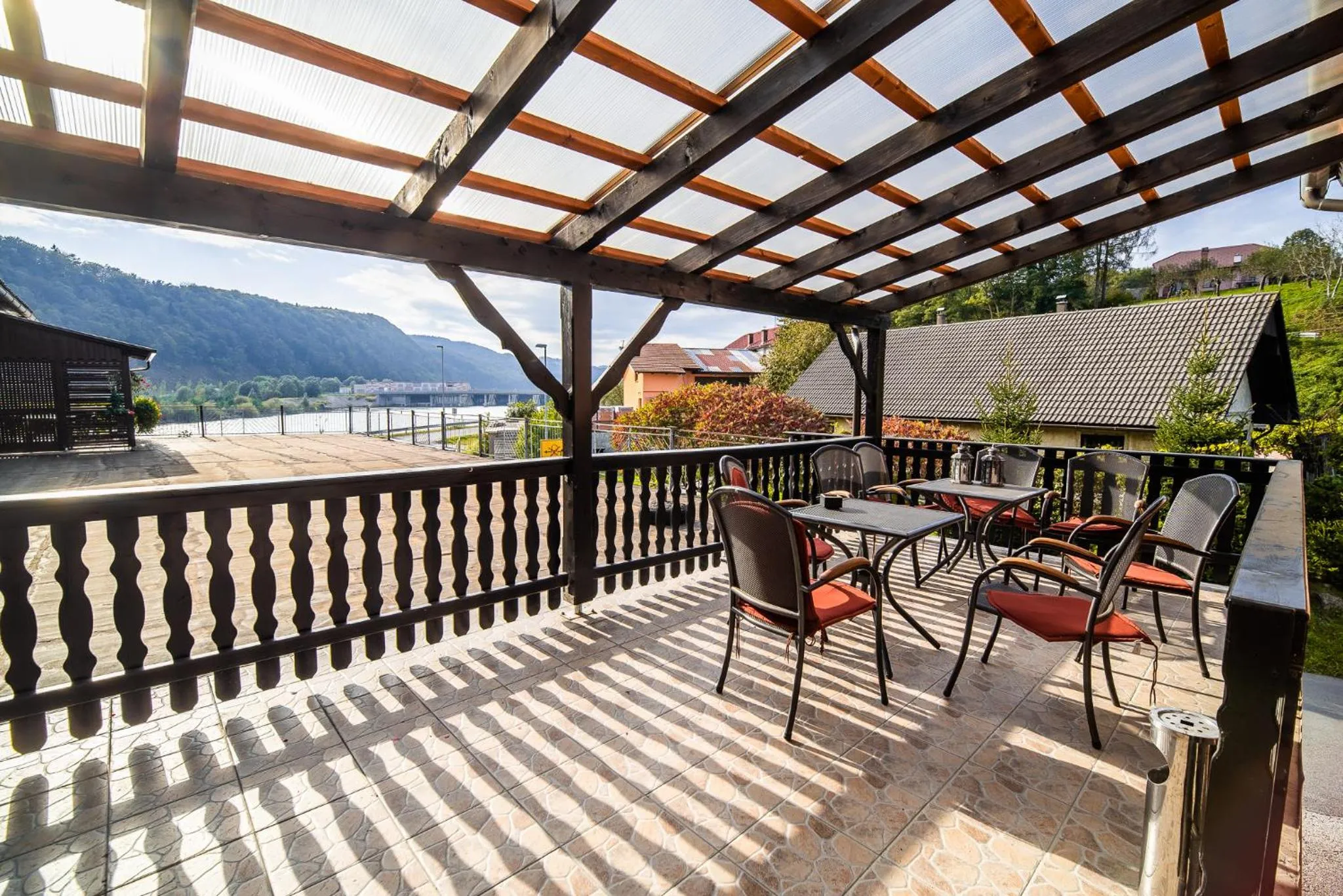 Balcony/Terrace in Rooms at Trimček