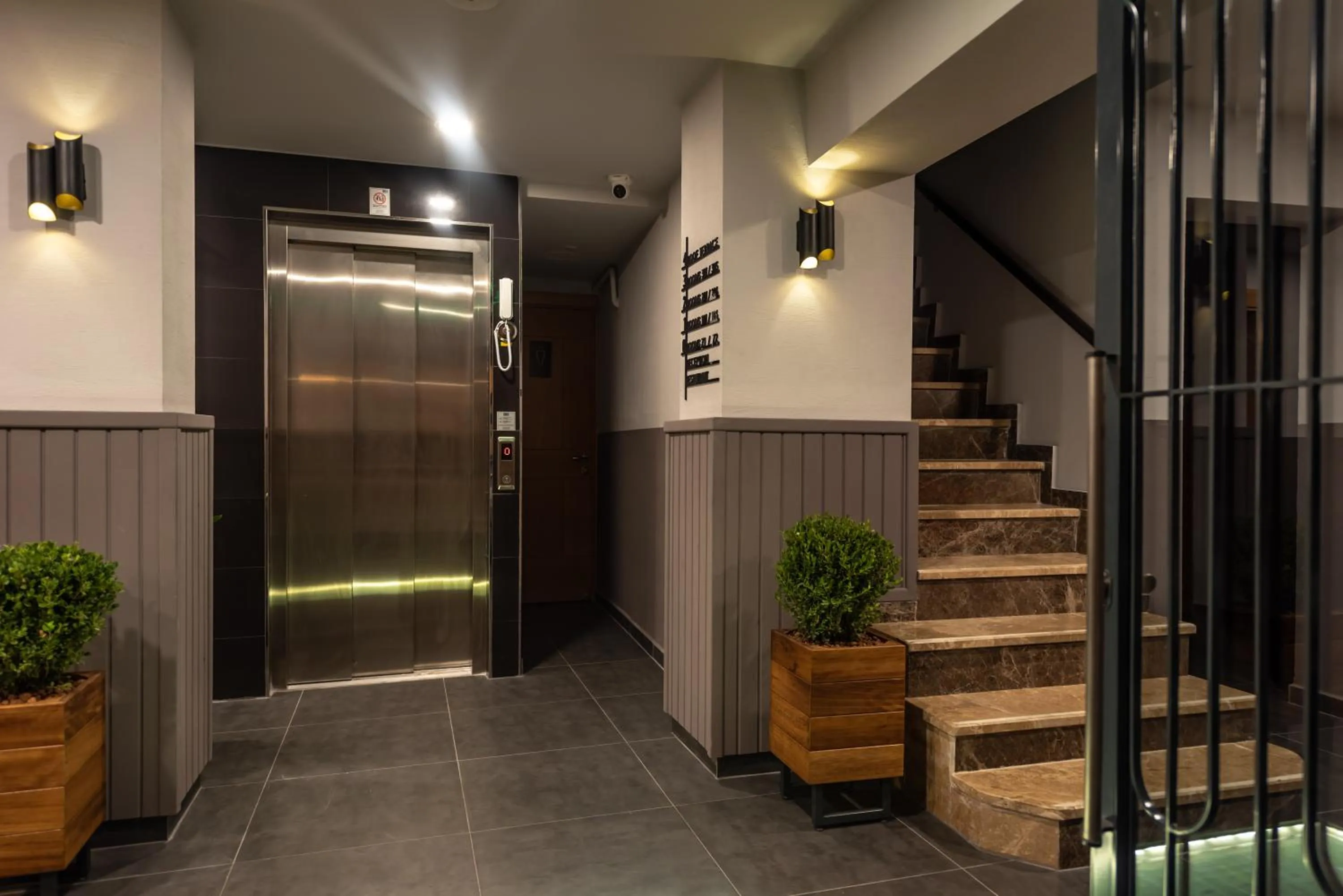 Facade/entrance in Bram Hotel Istanbul