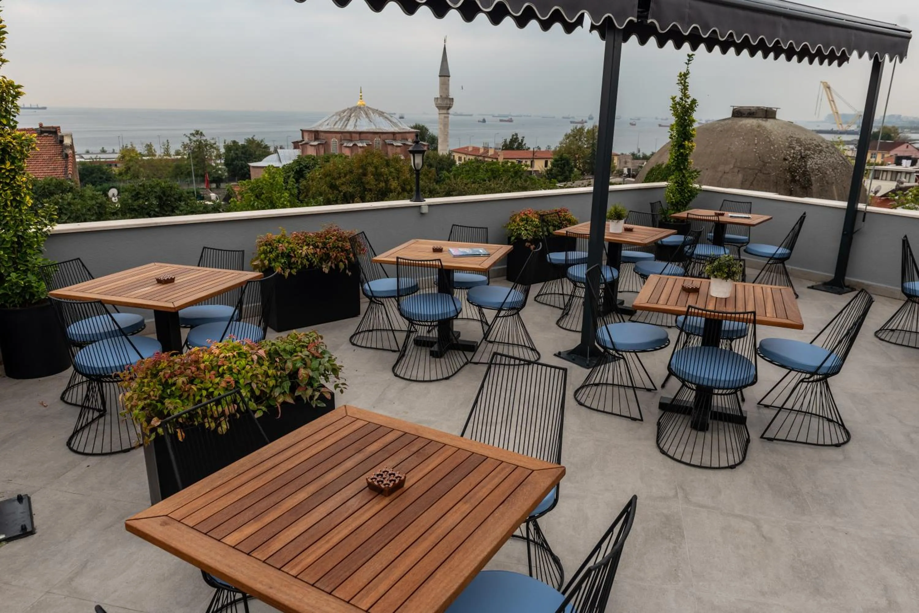 Balcony/Terrace in Bram Hotel Istanbul