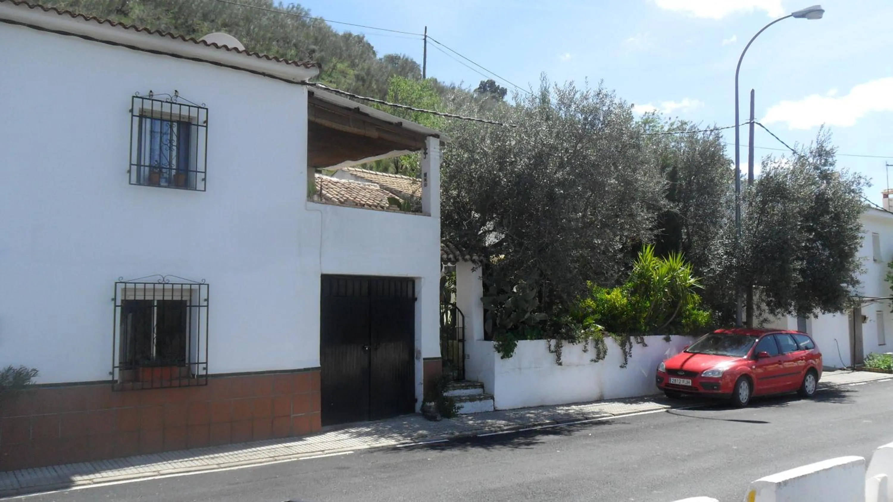 Facade/entrance in Casa La Rosa